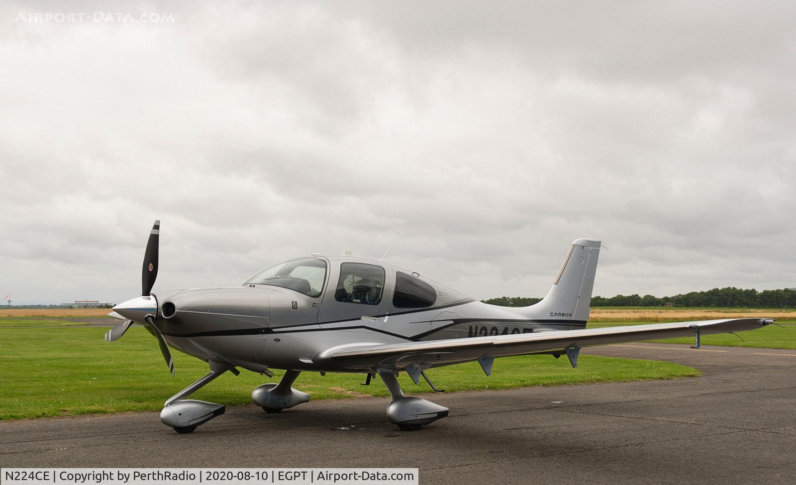 N224CE, 2016 Cirrus SR22 G5 C/N 4396, visitor