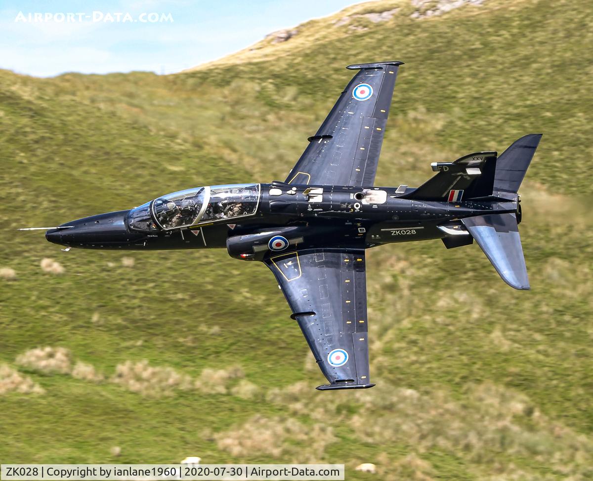 ZK028, 2009 British Aerospace Hawk T2 C/N RT019/1257, Mach Loop