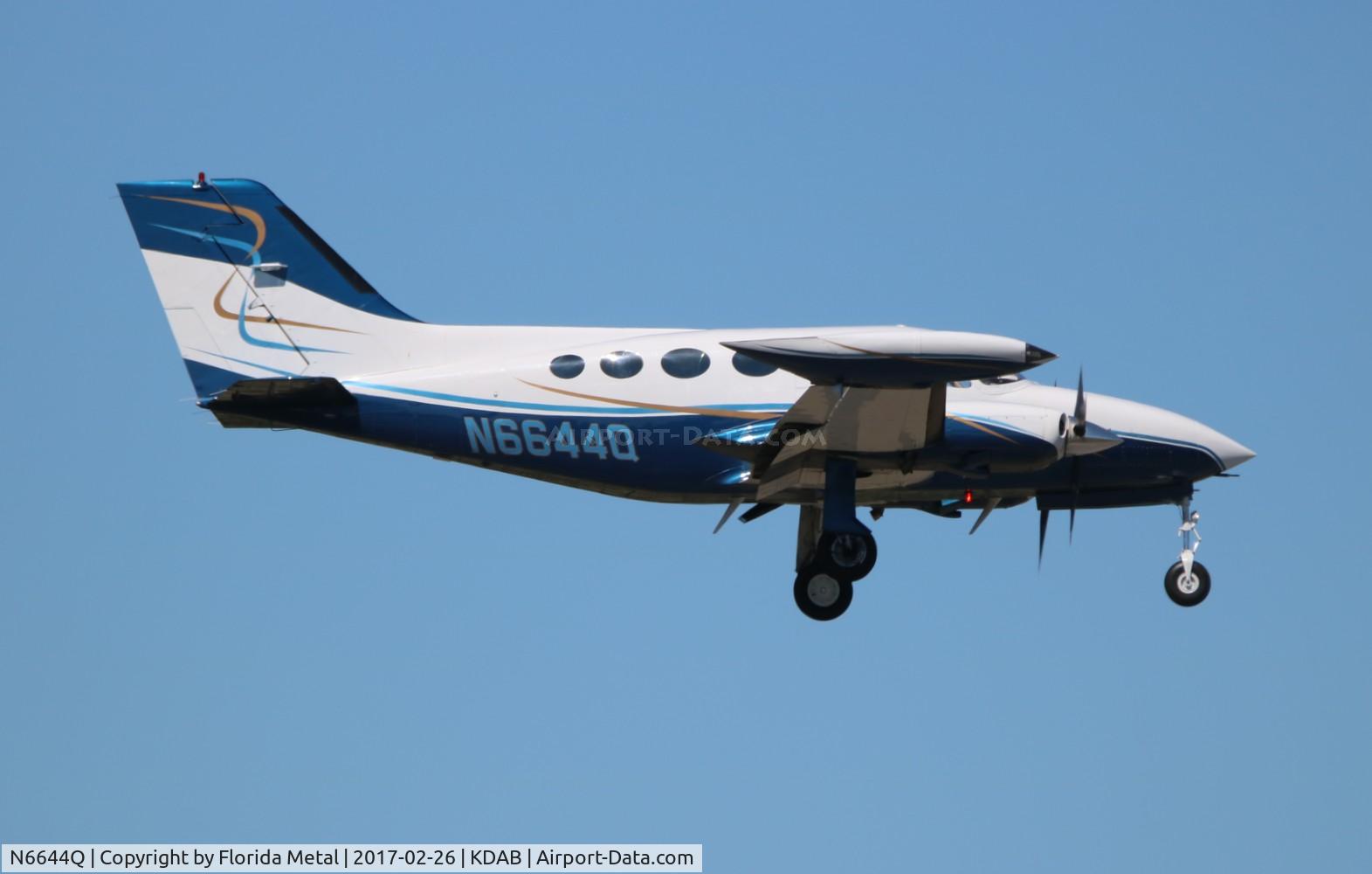 N6644Q, 1974 Cessna 414 Chancellor C/N 414-0543, Cessna 414