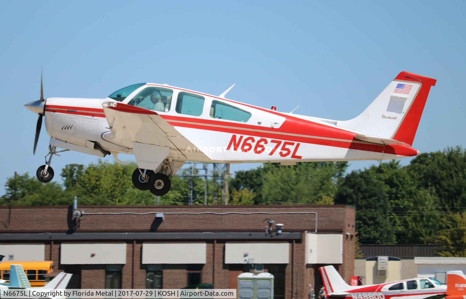 N6675L, 1979 Beech F33A Bonanza C/N CE-882, Beech F33A