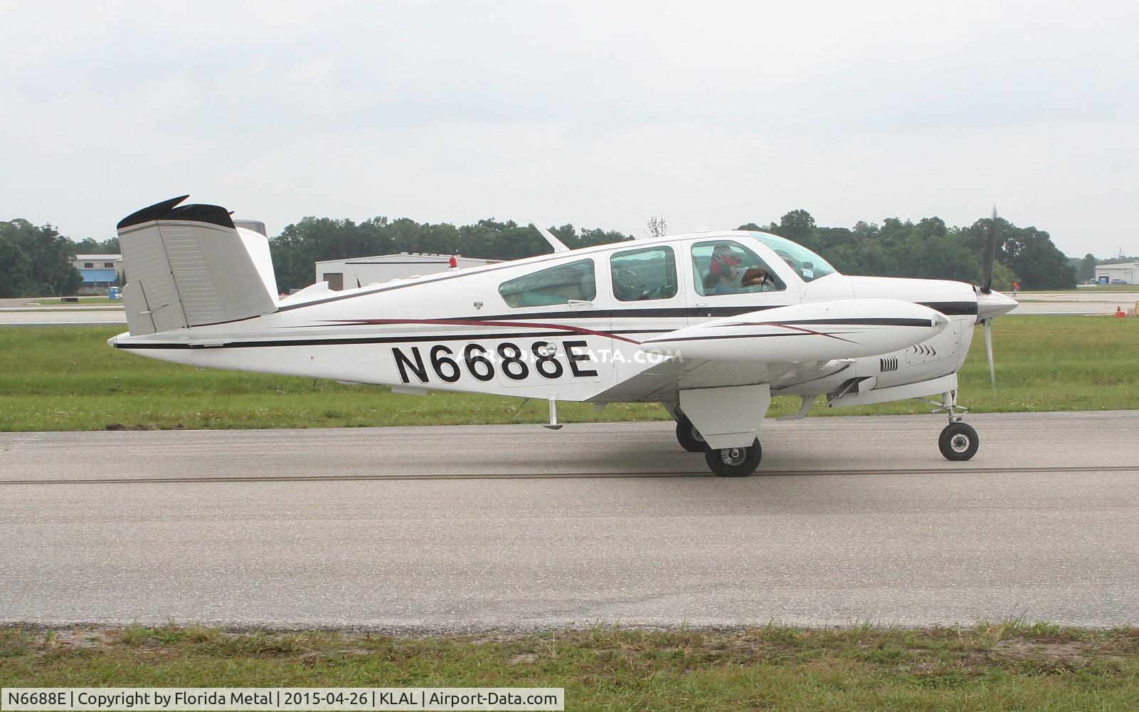 N6688E, 1979 Beech V35B Bonanza C/N D-10319, Bonanza 35