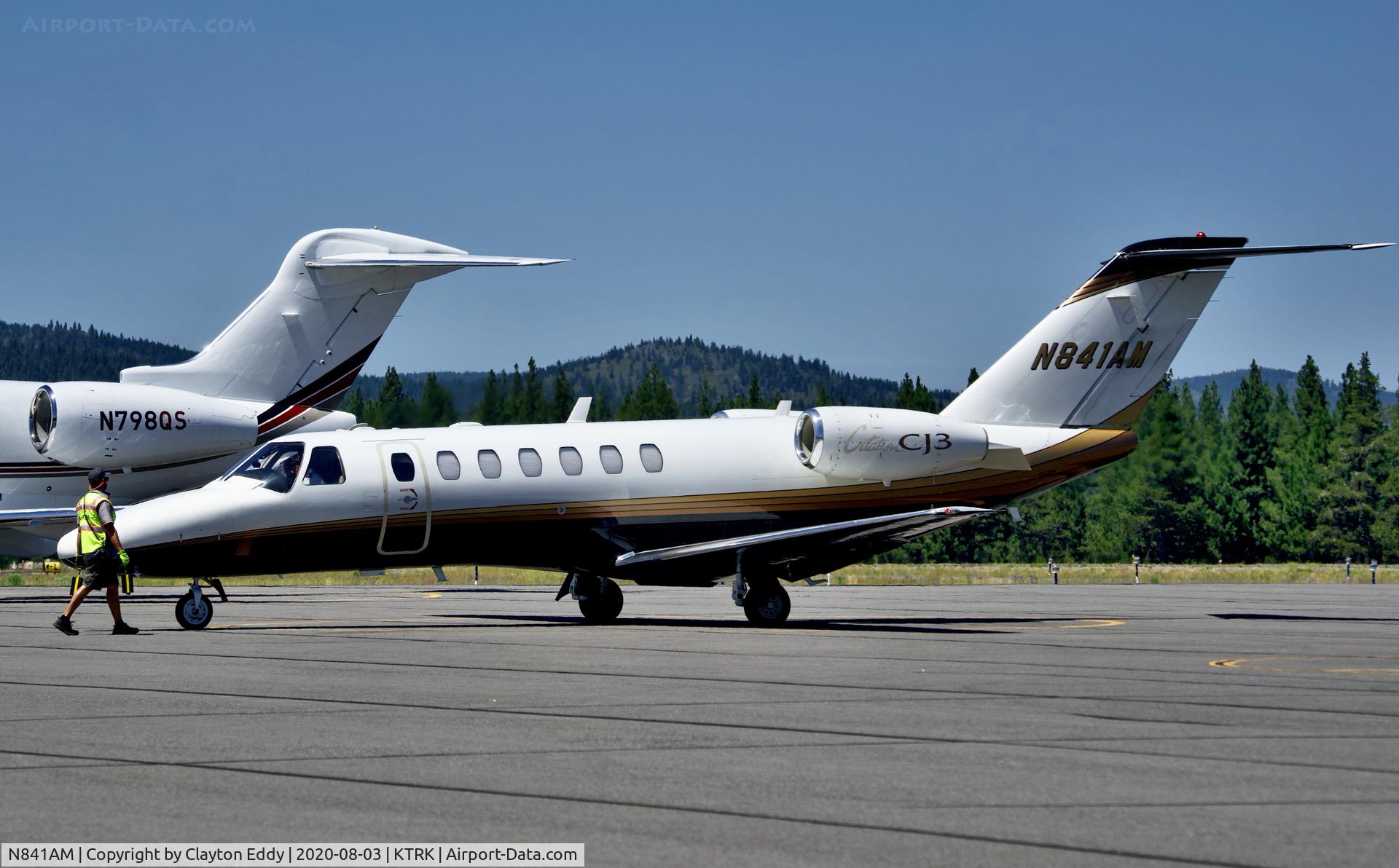 N841AM, 2006 Cessna 525B C/N 525B0084, Truckee airport California 2020.