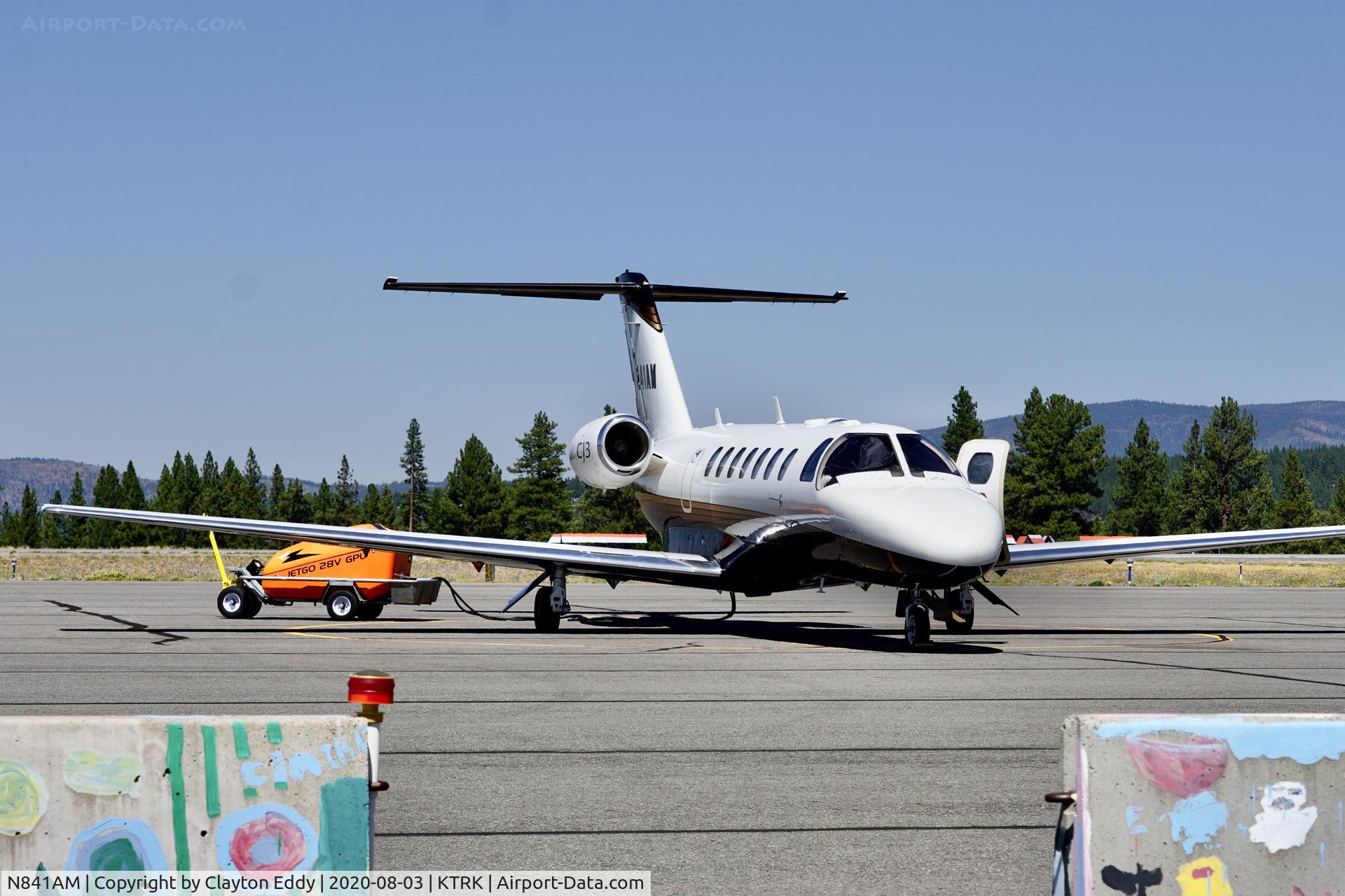 N841AM, 2006 Cessna 525B C/N 525B0084, Truckee airport California 2020.