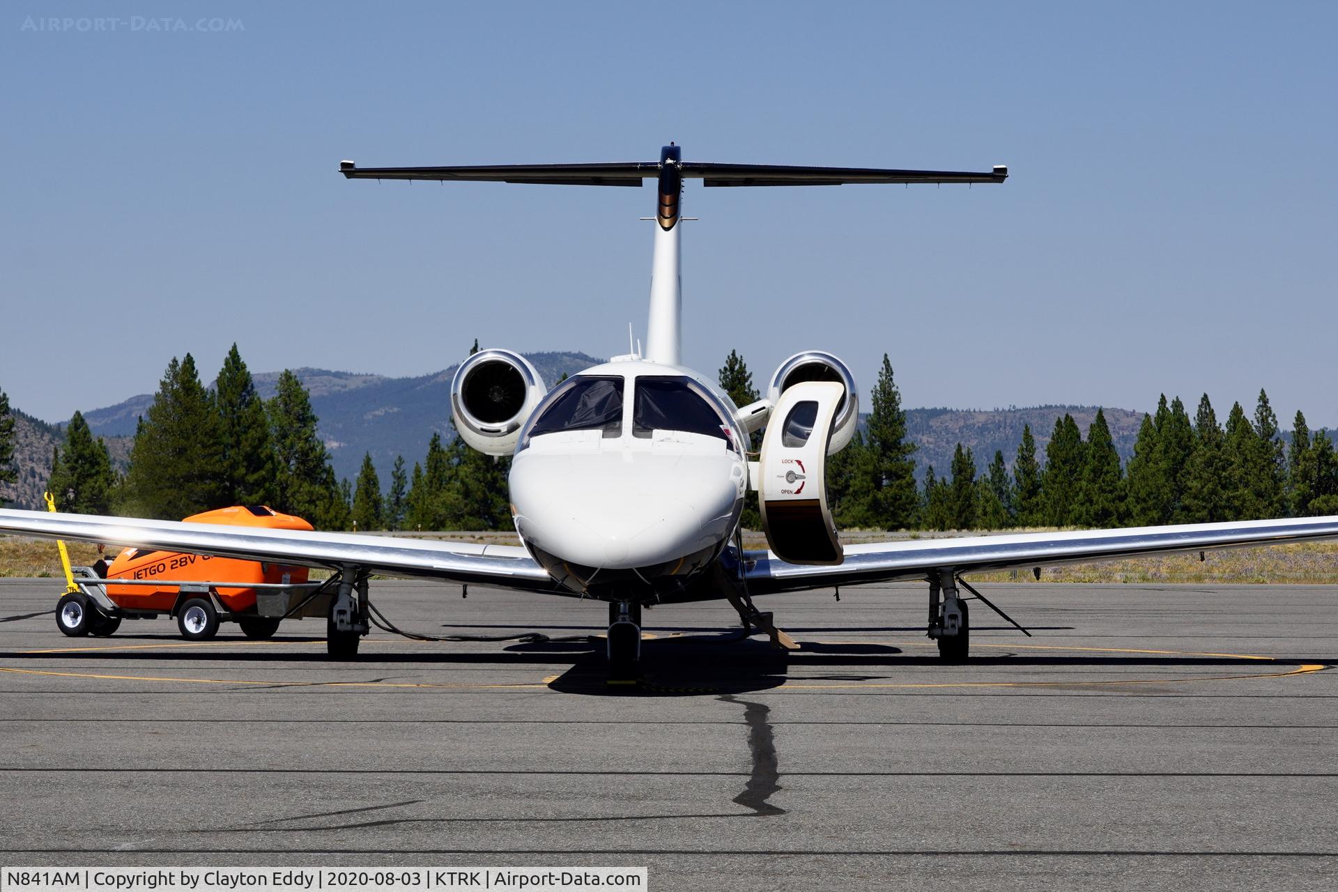 N841AM, 2006 Cessna 525B C/N 525B0084, Truckee airport California 2020.