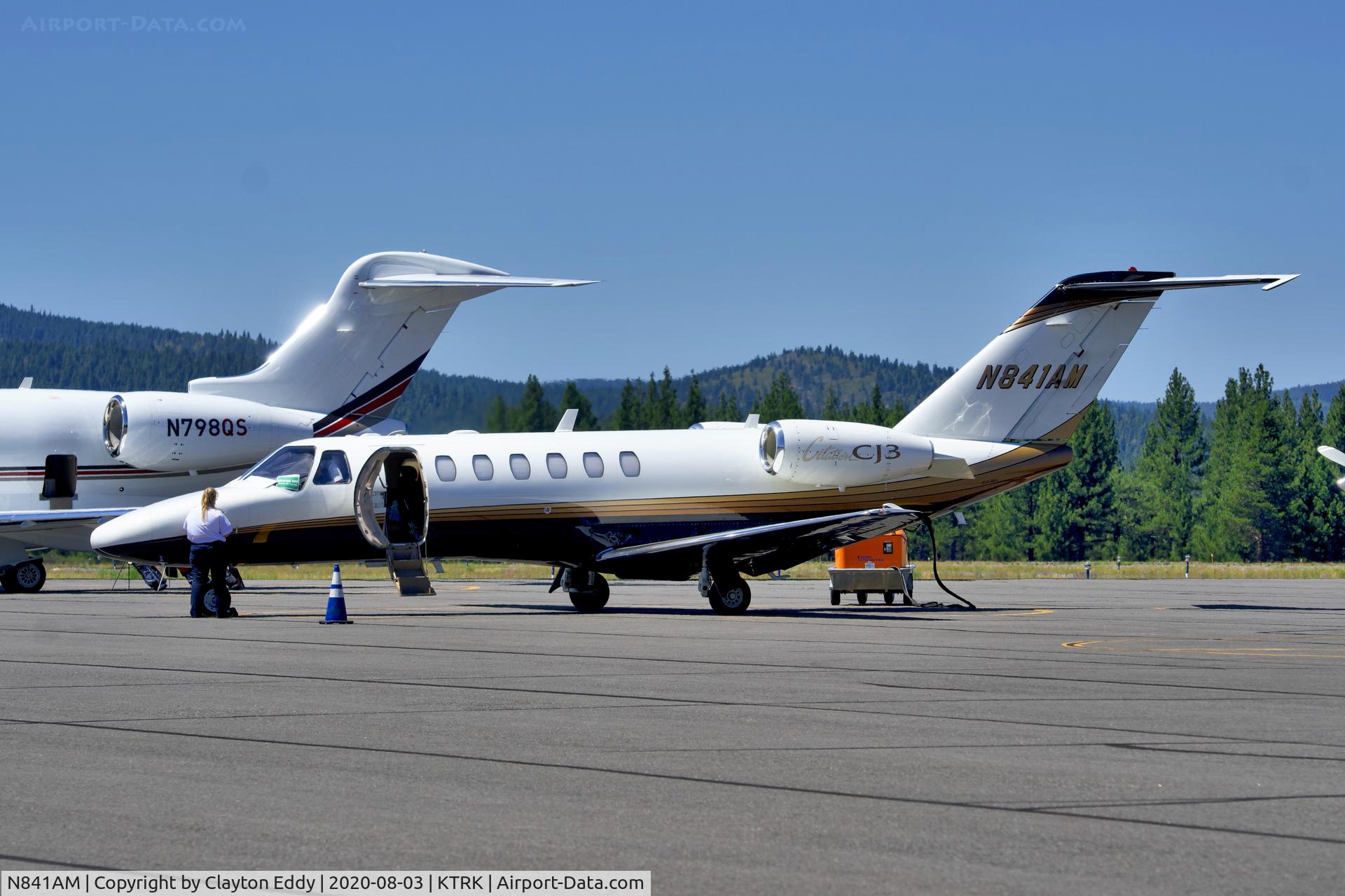 N841AM, 2006 Cessna 525B C/N 525B0084, Truckee airport California 2020.