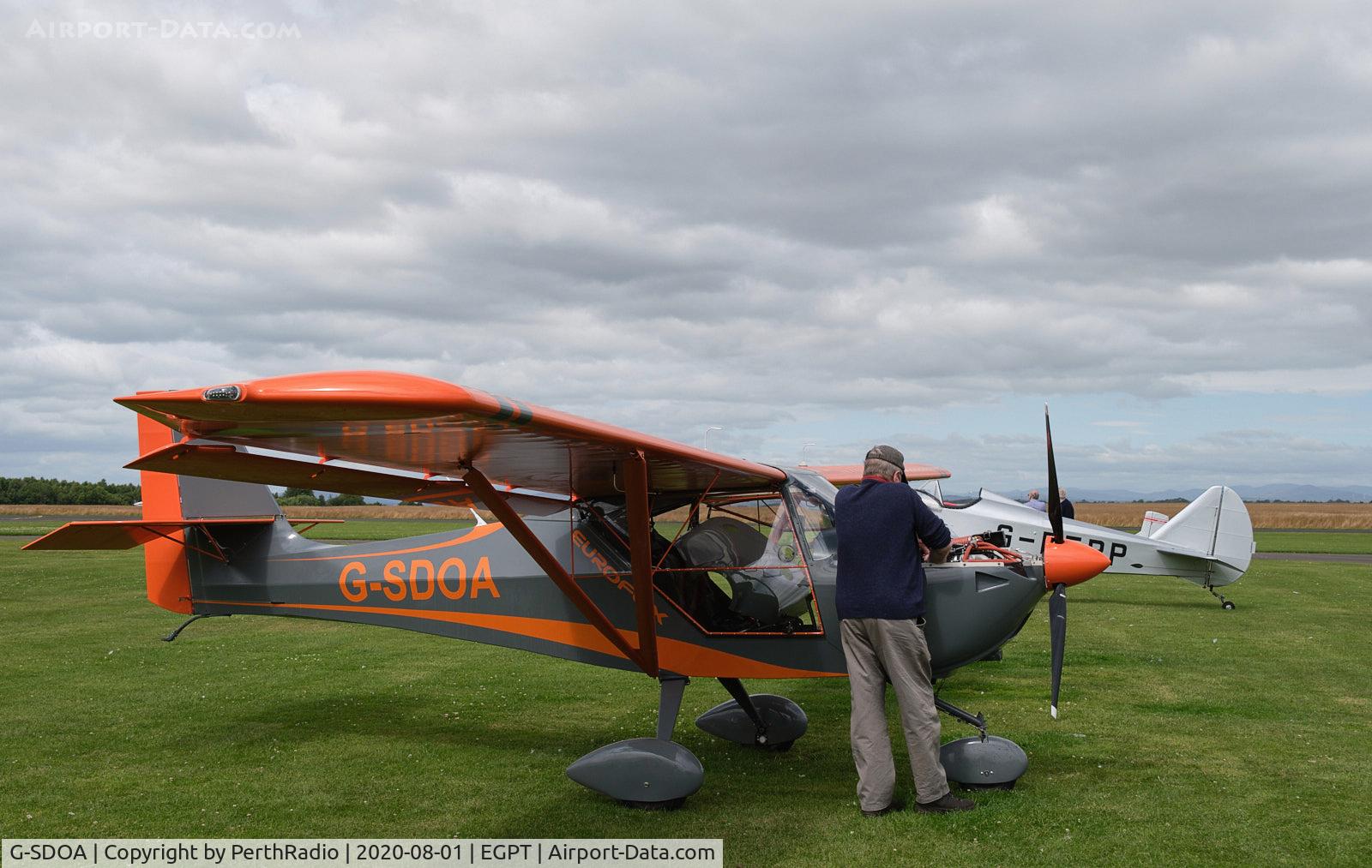 G-SDOA, 2018 Aeropro Eurofox C/N LAA 376-15554, visitor