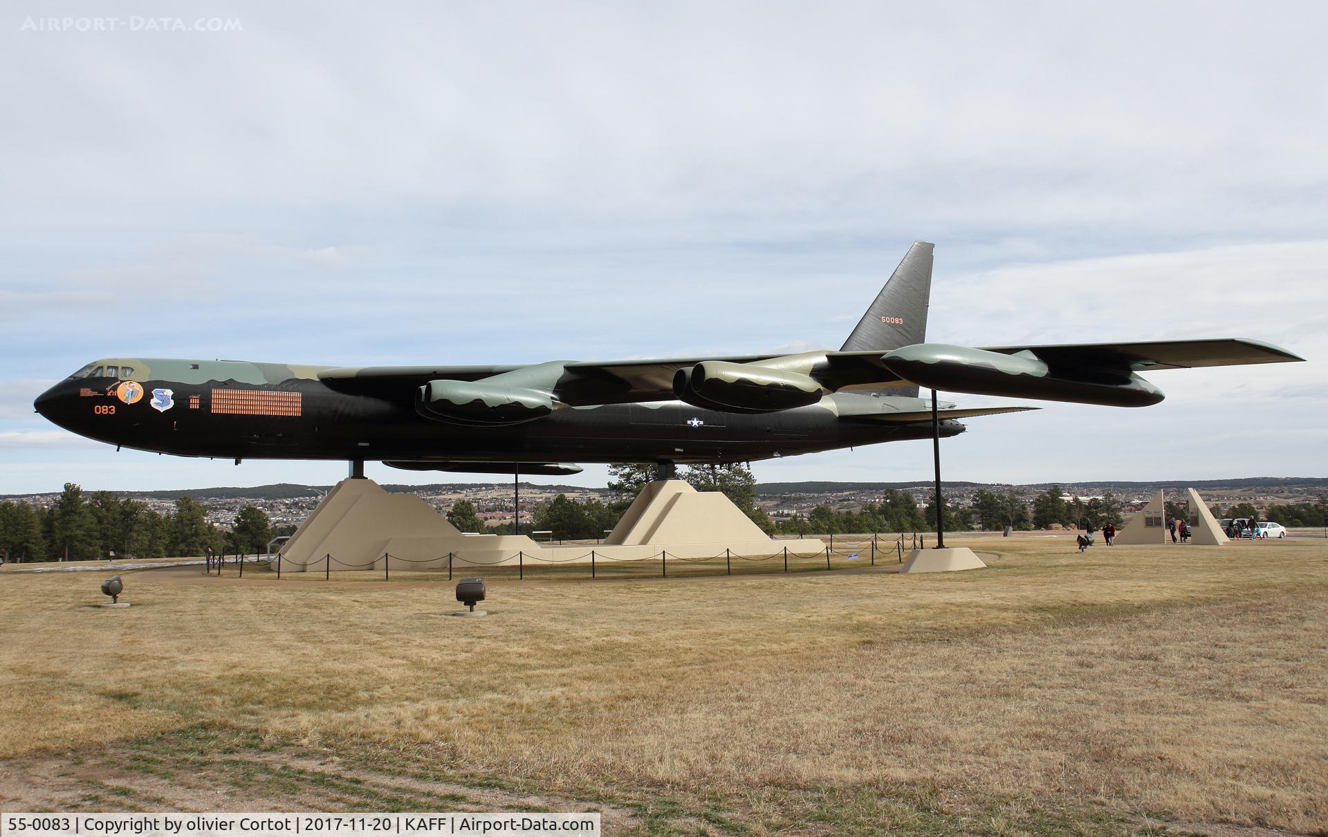 55-0083, 1955 Boeing B-52D Stratofortress C/N 17199, nov 2017