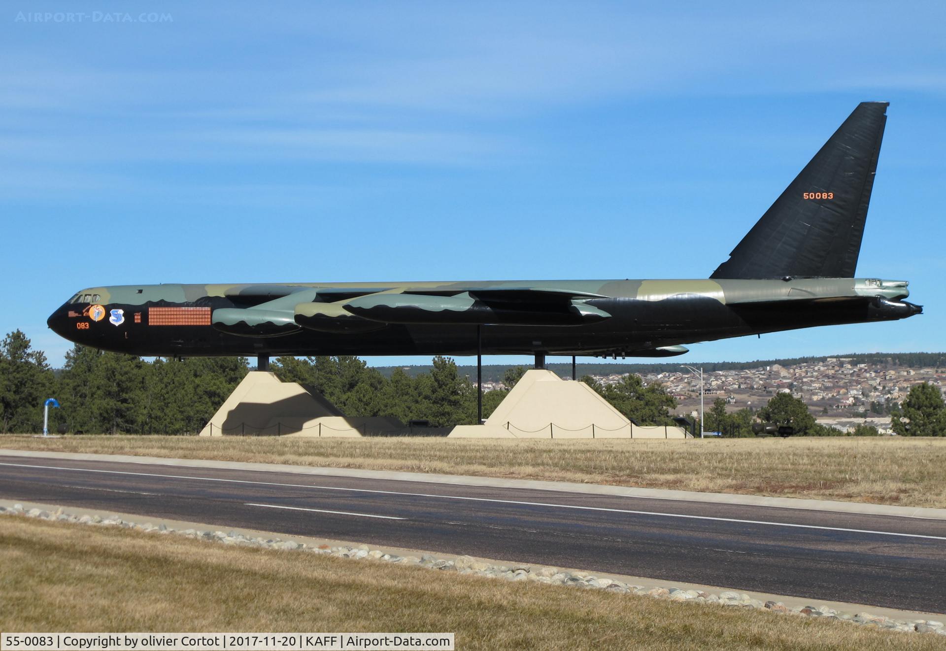 55-0083, 1955 Boeing B-52D Stratofortress C/N 17199, nov 2017