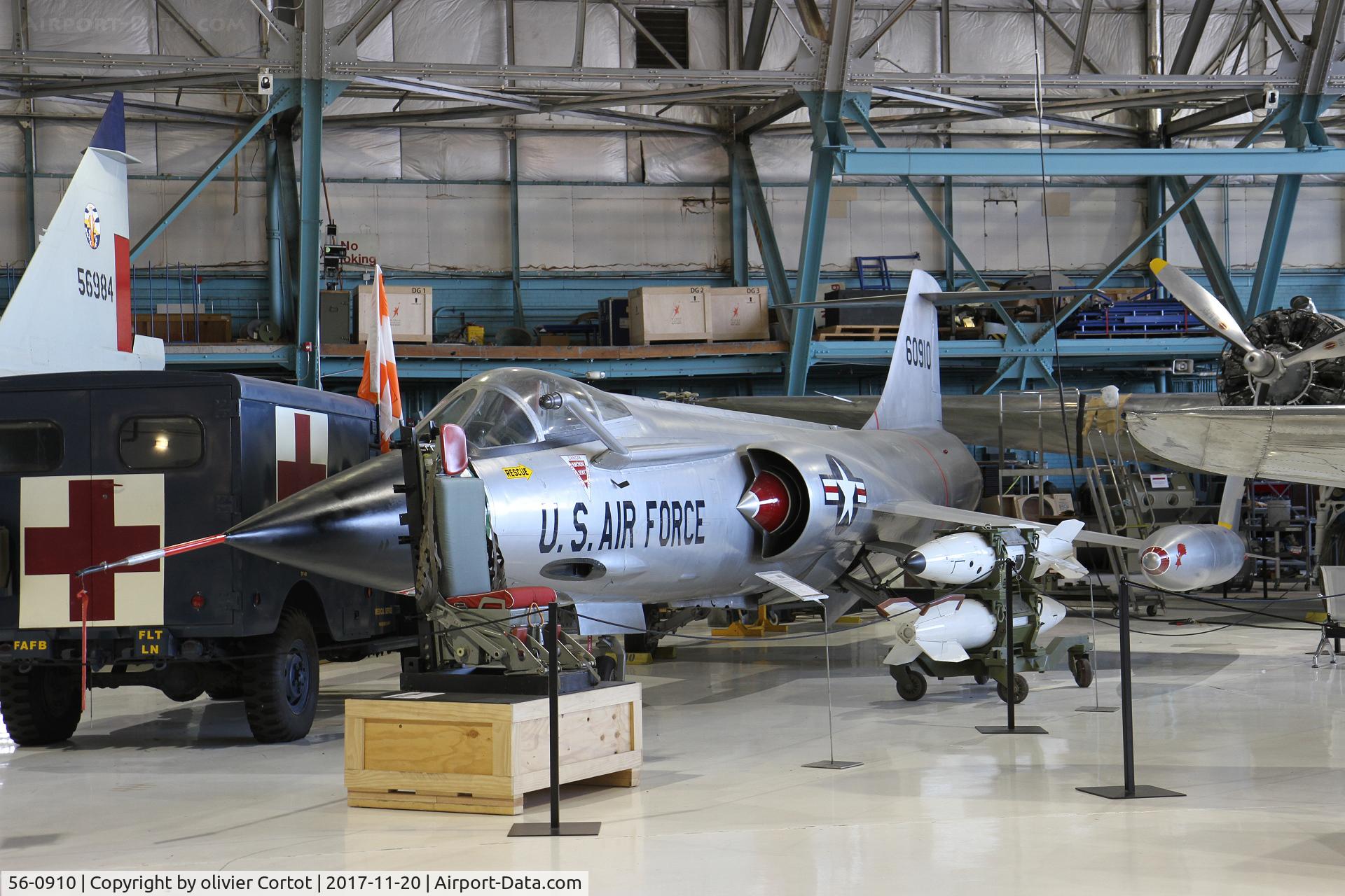 56-0910, 1956 Lockheed F-104C Starfighter C/N 383-1198, nice F-104C