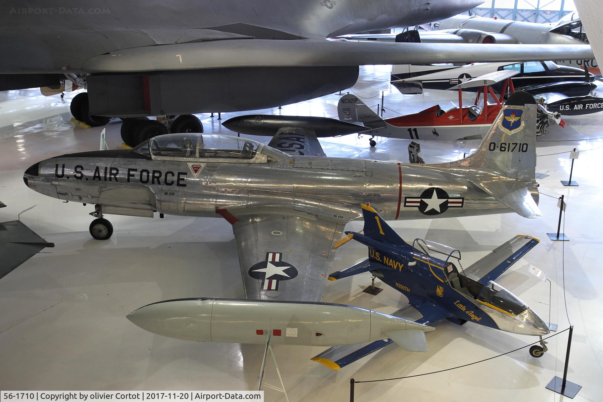56-1710, 1956 Lockheed T-33A Shooting Star C/N 580-1060, Wings Over the Rockies Air & Space Museum