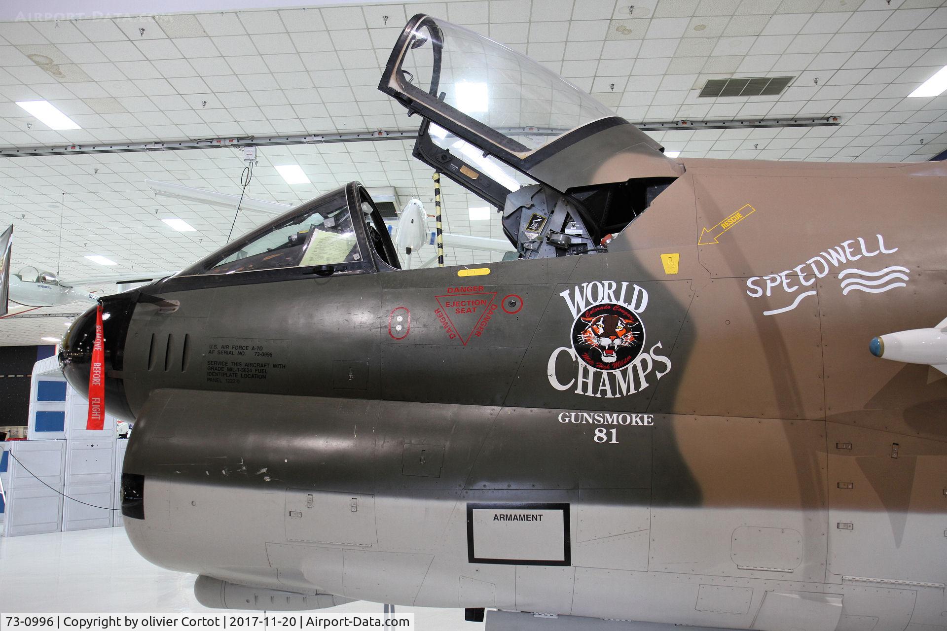 73-0996, 1973 LTV A-7D Corsair II C/N D-392, nov 2017