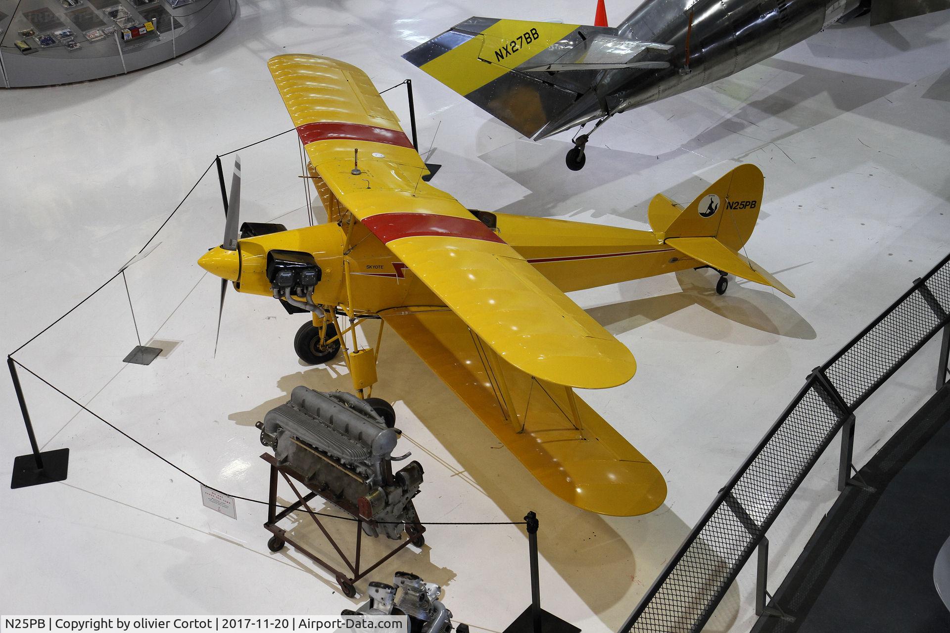 N25PB, 1981 Aeromarine Skyote C/N 001, Wings Over the Rockies Air & Space Museum