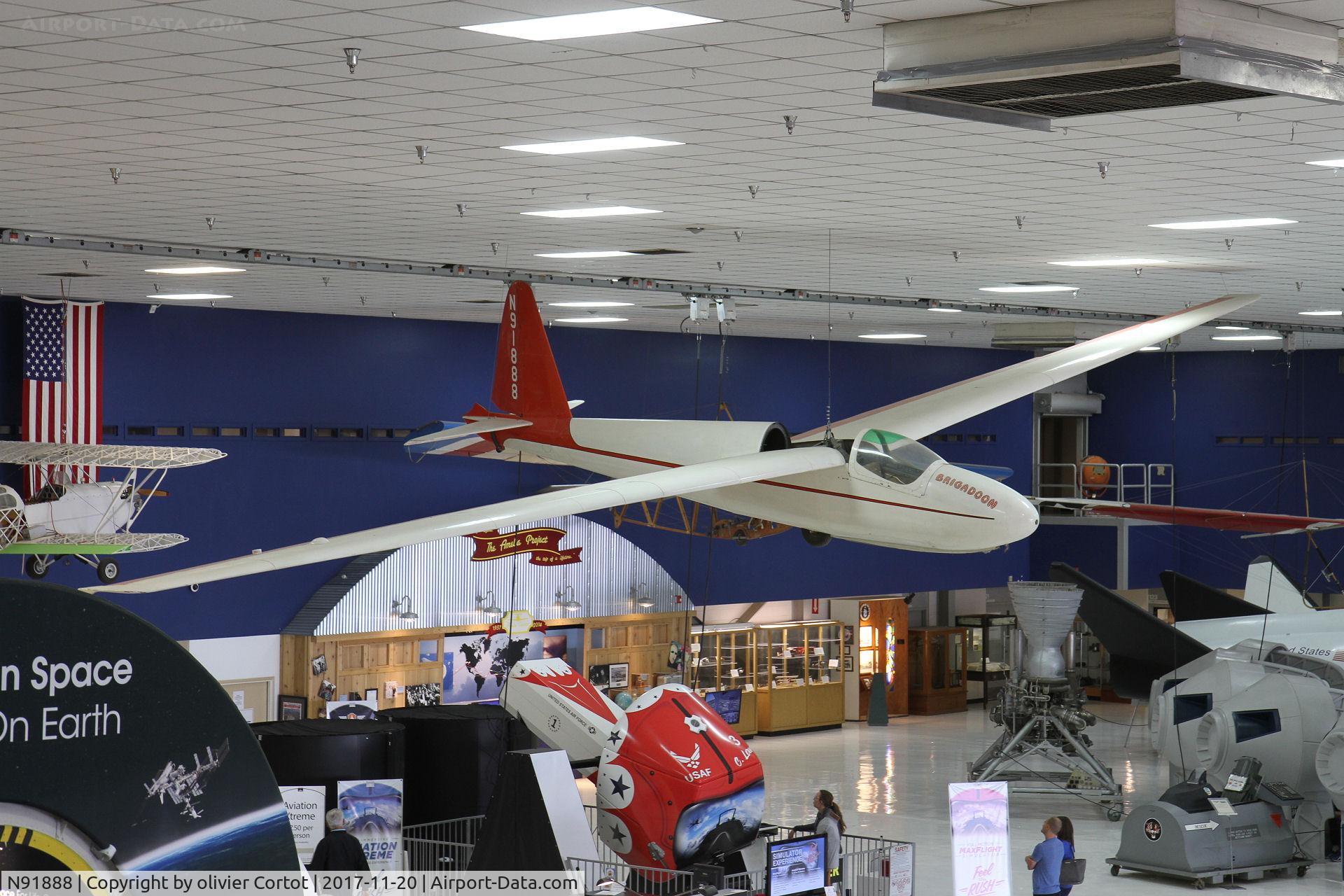 N91888, 1953 Schweizer SGS 1-24 C/N 1, Wings Over the Rockies Air & Space Museum