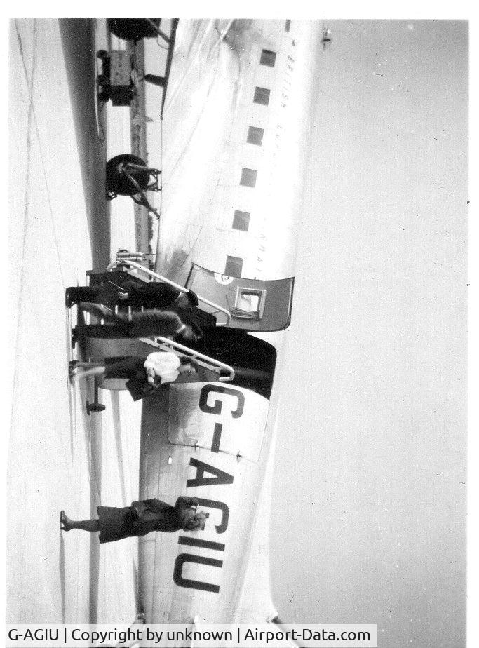 G-AGIU, 1944 Douglas C-47 Dakota 3 C/N 12096, TAKEN 2 APRIL 1947
I do not know where found in a dead Aunts photo's