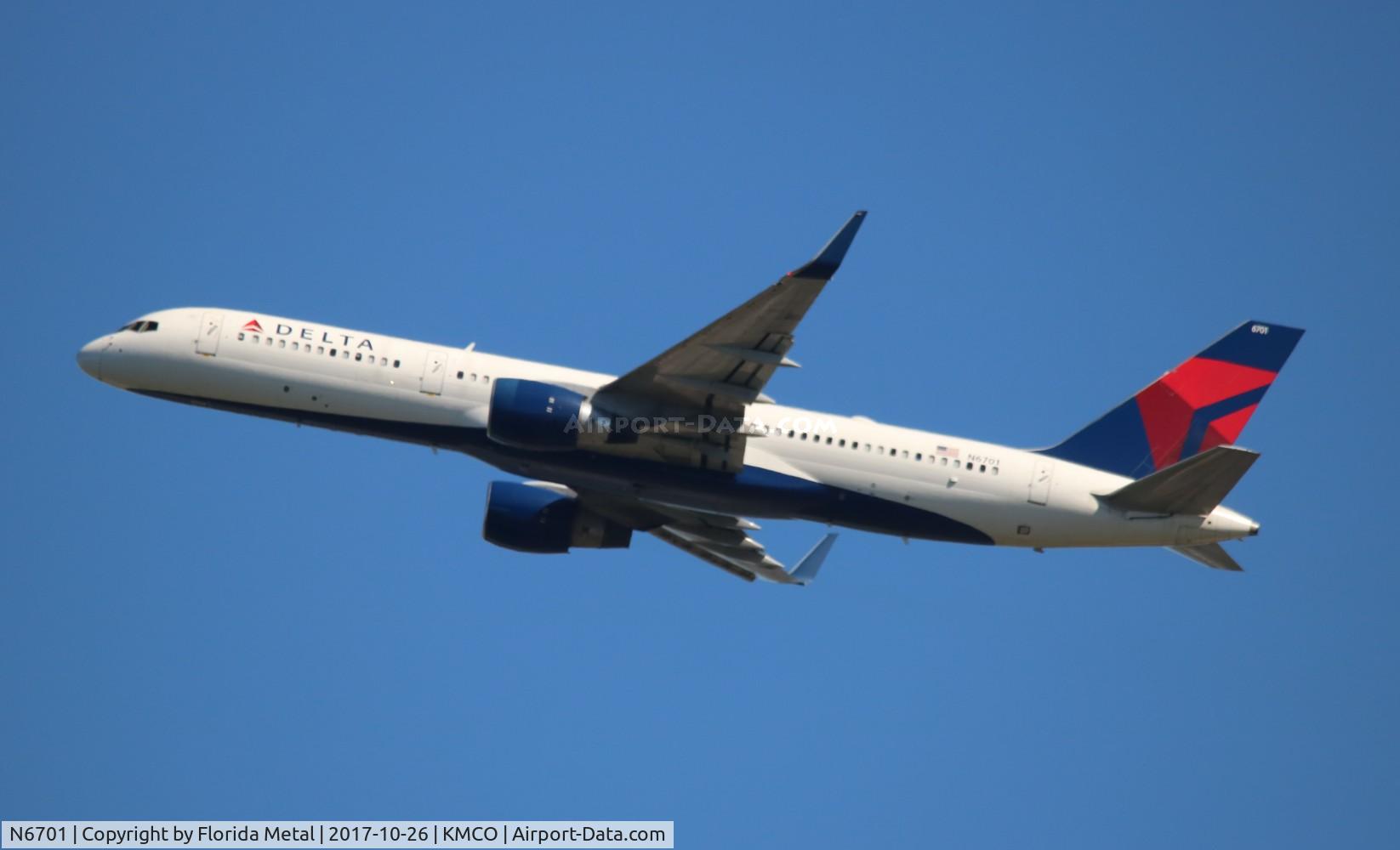 N6701, 1999 Boeing 757-232 C/N 30187, Delta 757-200