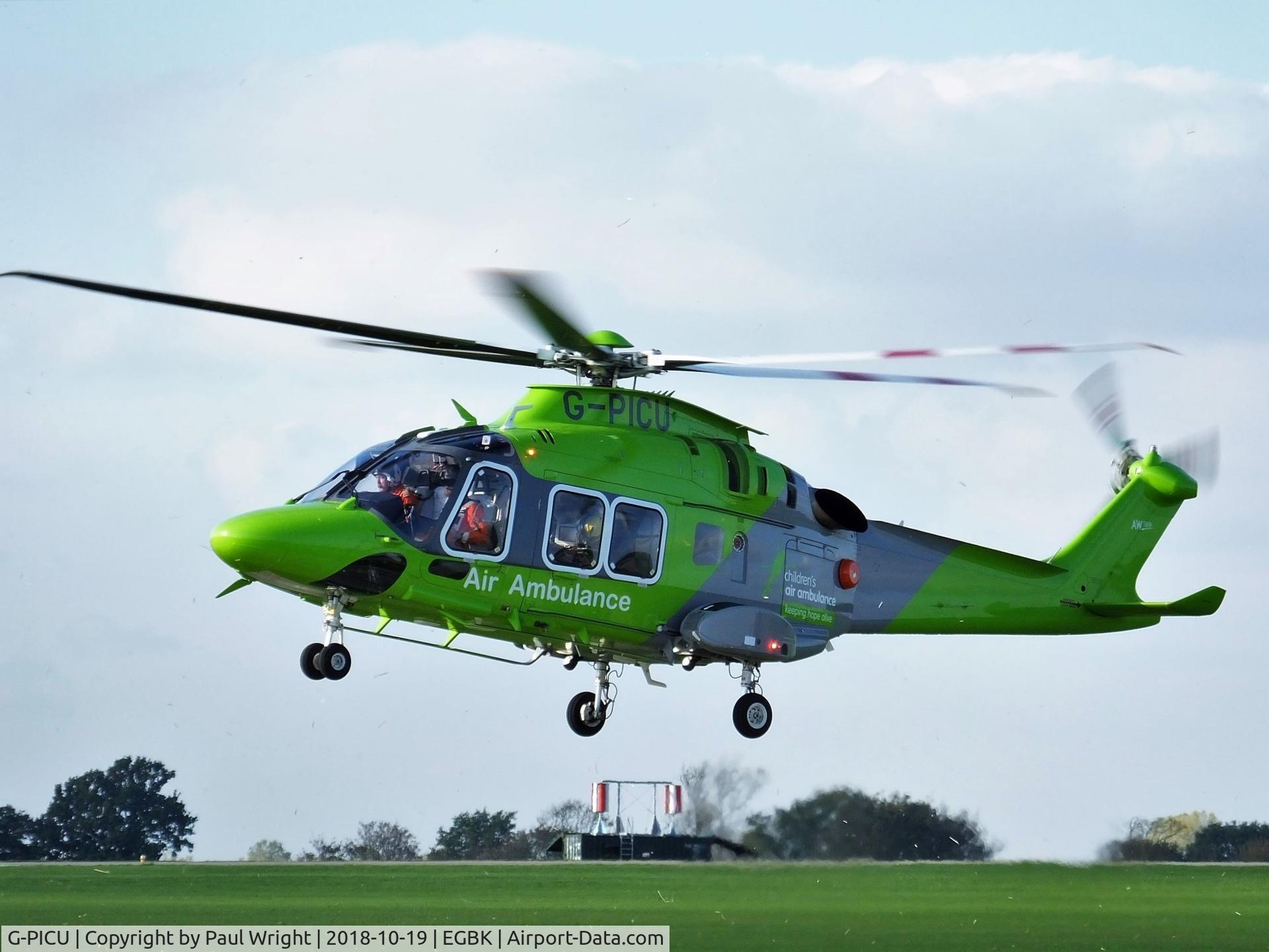 G-PICU, 2017 Leonardo AW169 C/N 69055, Leonardo AW169 Children's Air Ambulance