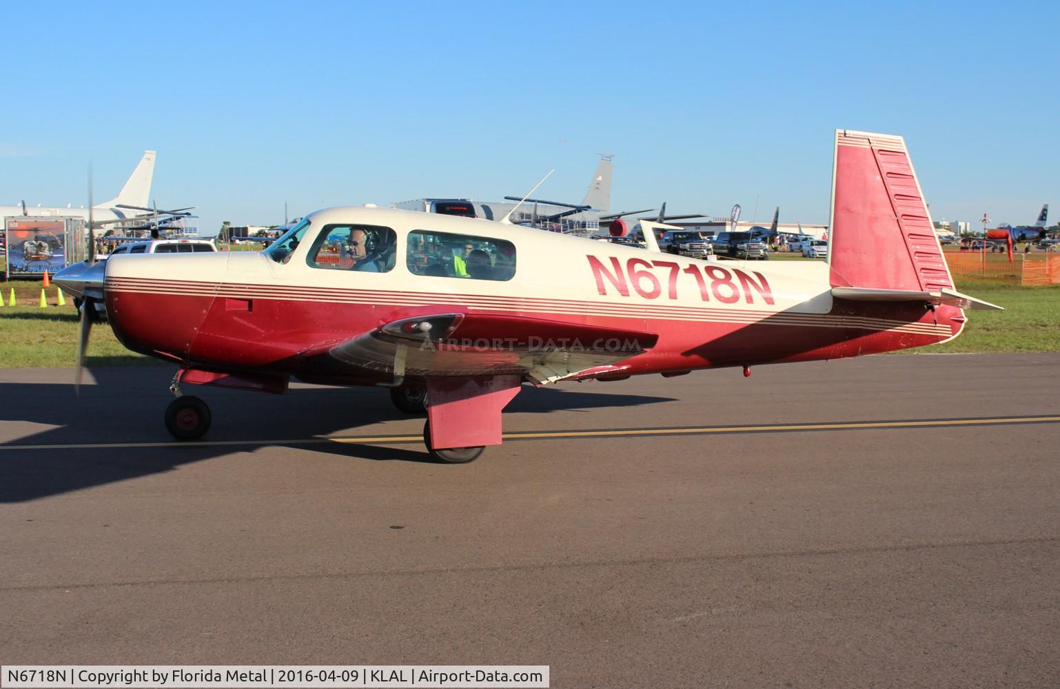 N6718N, 1968 Mooney M20F Executive C/N 680175, Mooney M20F