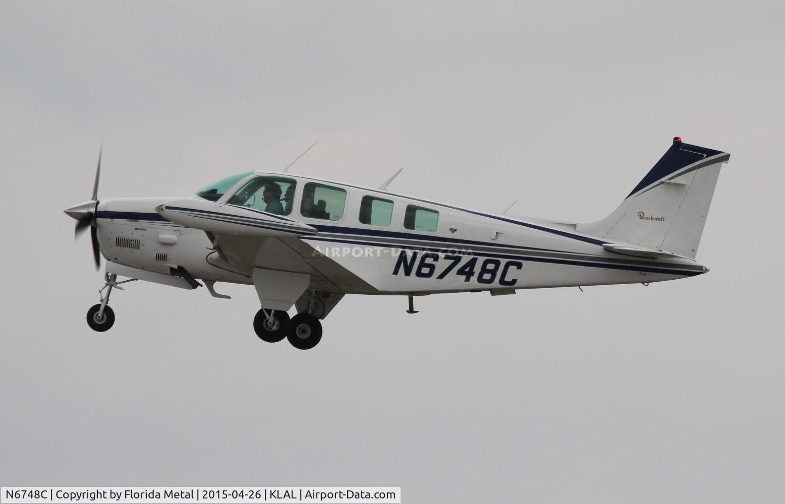 N6748C, 1980 Beech A36TC Bonanza 36 C/N EA-76, Beech A36TC