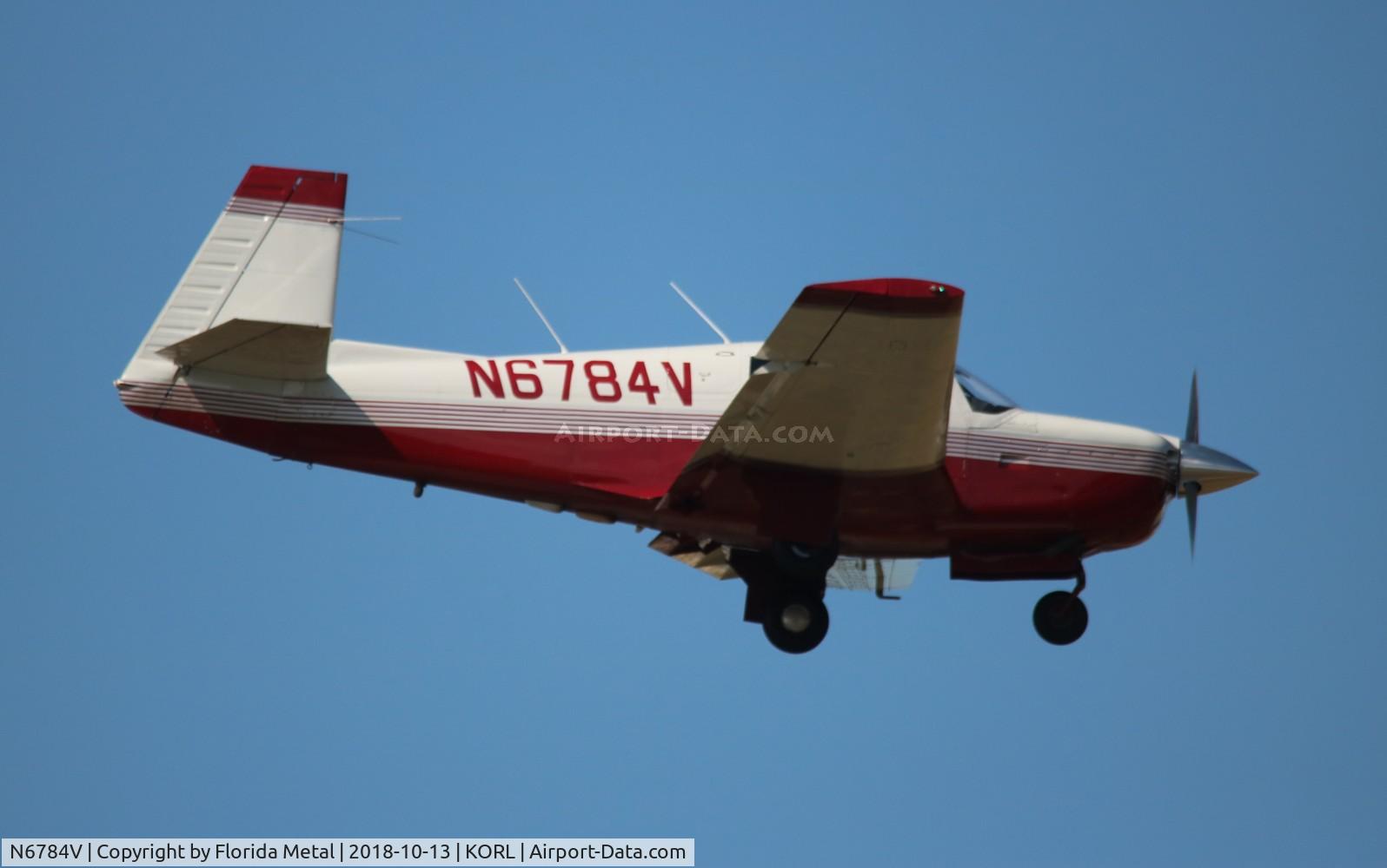 N6784V, 1970 Mooney M20C Ranger C/N 700083, Mooney M20C