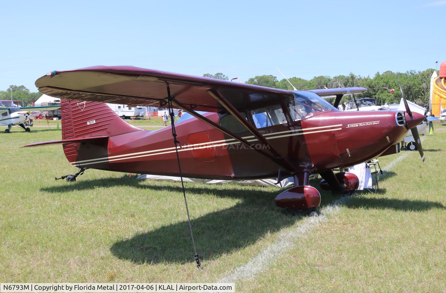 N6793M, 1949 Stinson 108-3 Voyager C/N 108-4793, Stinson 108