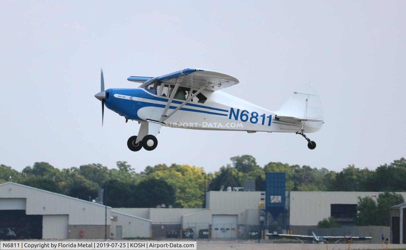 N6811, 1957 Piper PA-22-150 Tri Pacer C/N 22-4783, PA-22