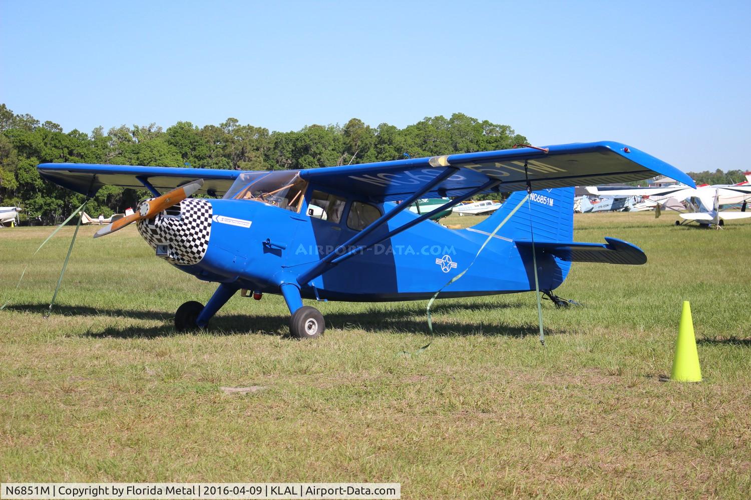 N6851M, 1948 Stinson 108-3 Voyager C/N 108-4851, Stinson 108