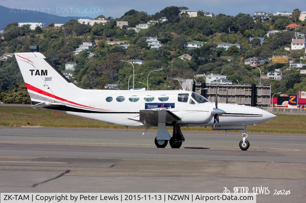 ZK-TAM, Cessna 421C Golden Eagle C/N 421C-0886, Skywest Aviation Ltd., New Plymouth