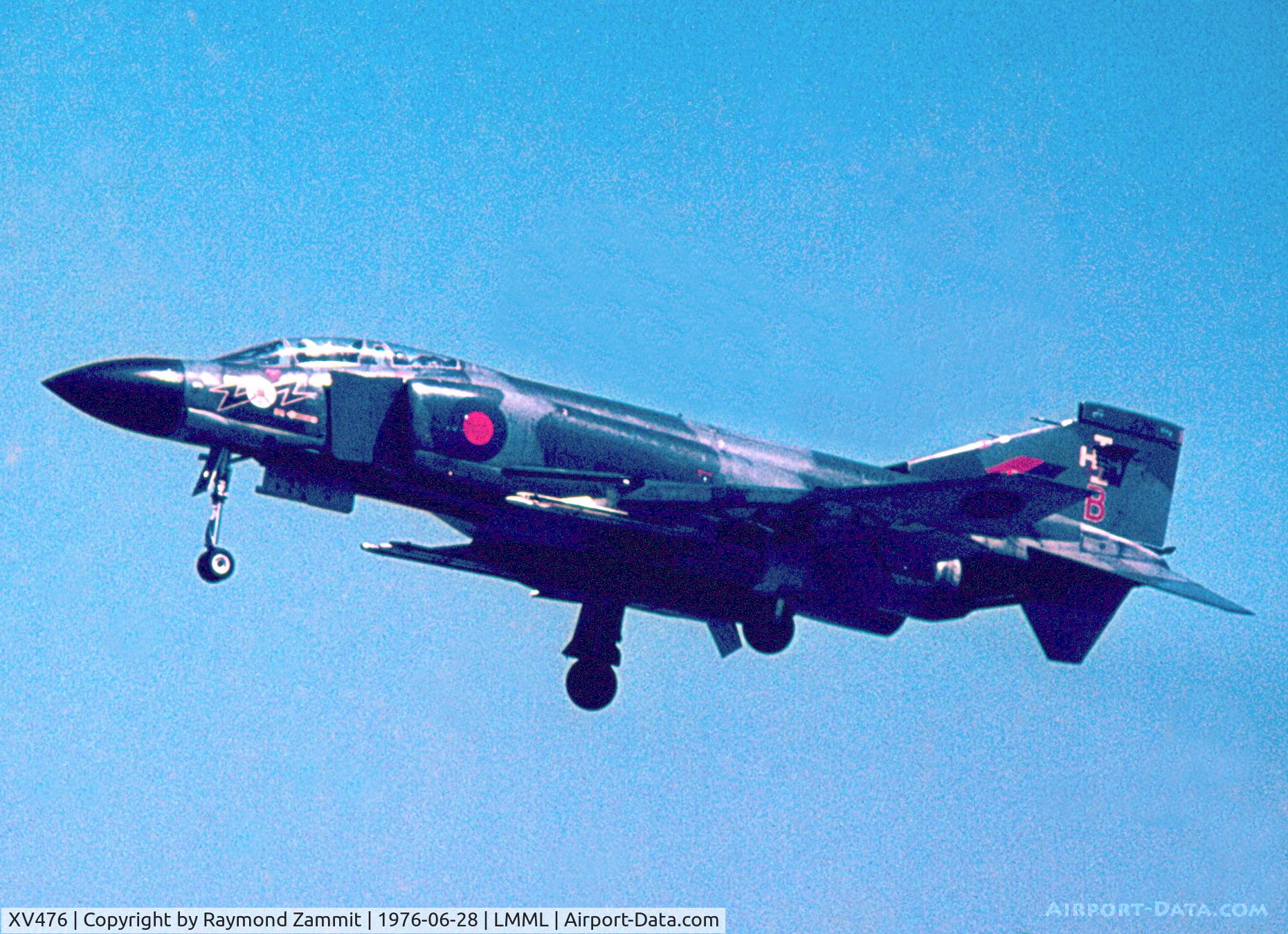 XV476, 1969 McDonnell Douglas Phantom FGR2 C/N 3321, McDonnell Douglas Phantom FGR2 XV476/B of 111Sqdn Royal Air Force