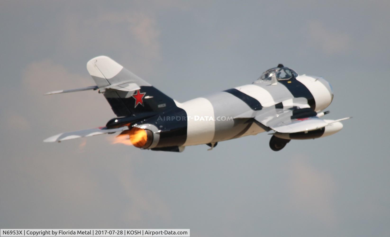 N6953X, PZL-Mielec Lim-6 (MiG-17) C/N 1J0511, Mig-17