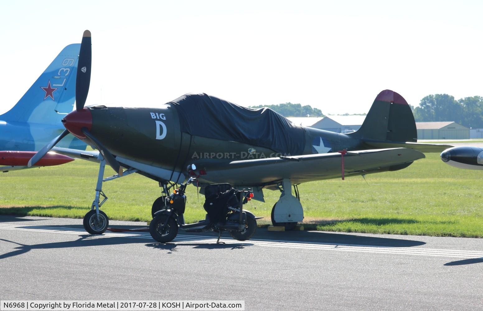 N6968, 1943 Bell P-39Q Airacobra C/N 219597, P-39Q