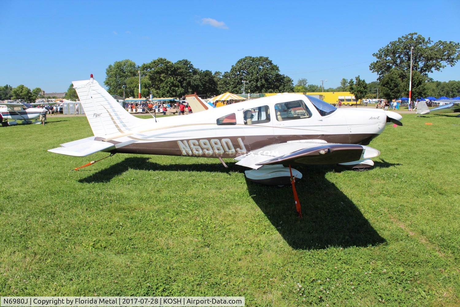 N6980J, 1976 Piper PA-28-181 C/N 28-7690447, PA-28-181