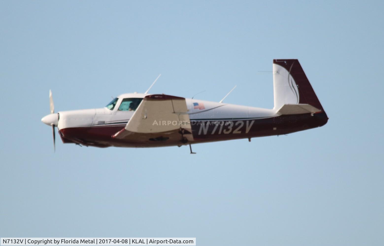 N7132V, 1974 Mooney M20C Ranger C/N 20-0033, Mooney M20C