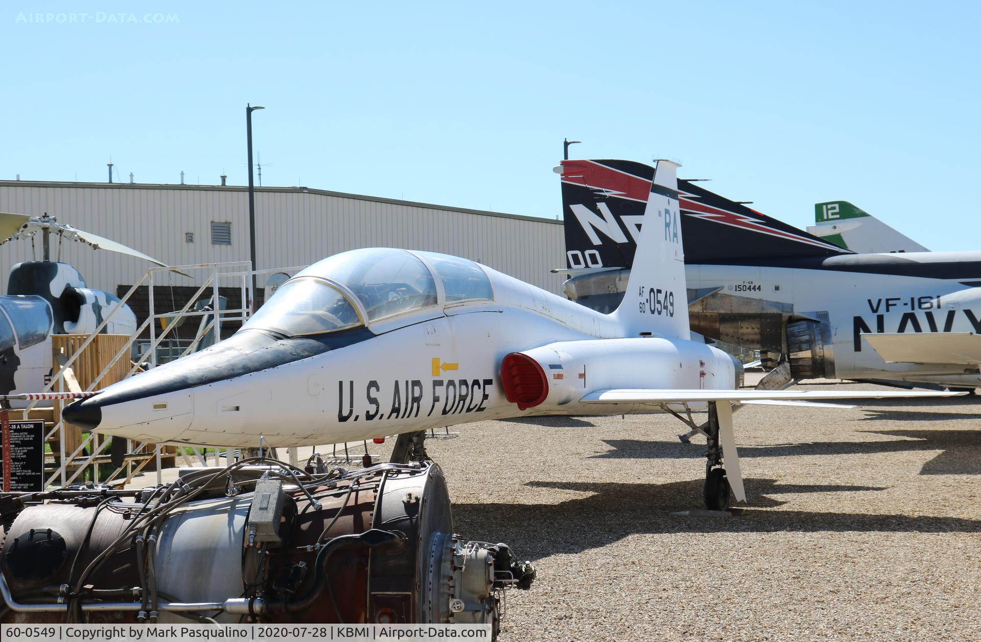 60-0549, 1960 Northrop T-38A Talon C/N N.5122, Northrop T-38A