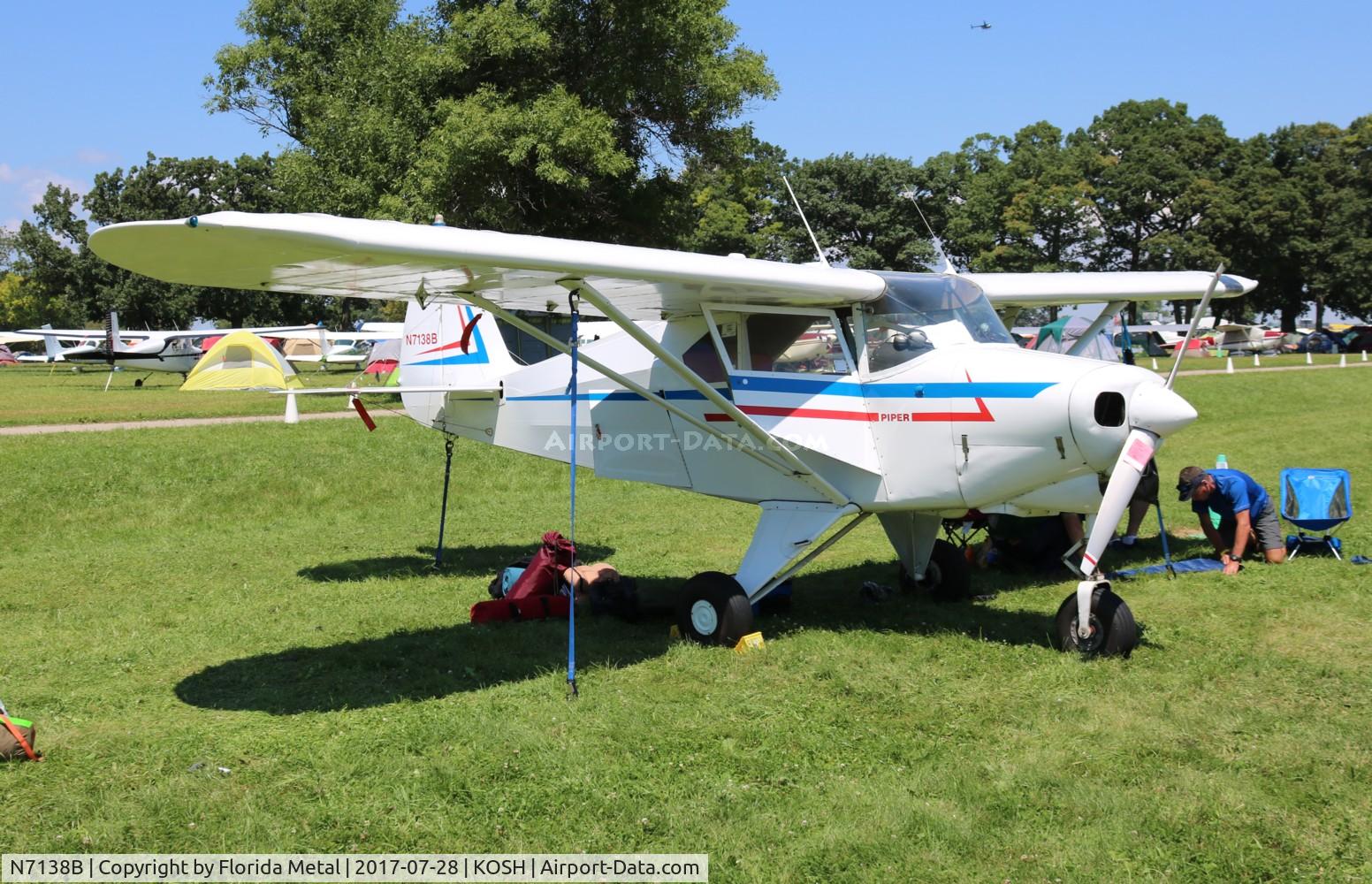 N7138B, 1956 Piper PA-22-150 Tri Pacer C/N 22-4358, PA-22