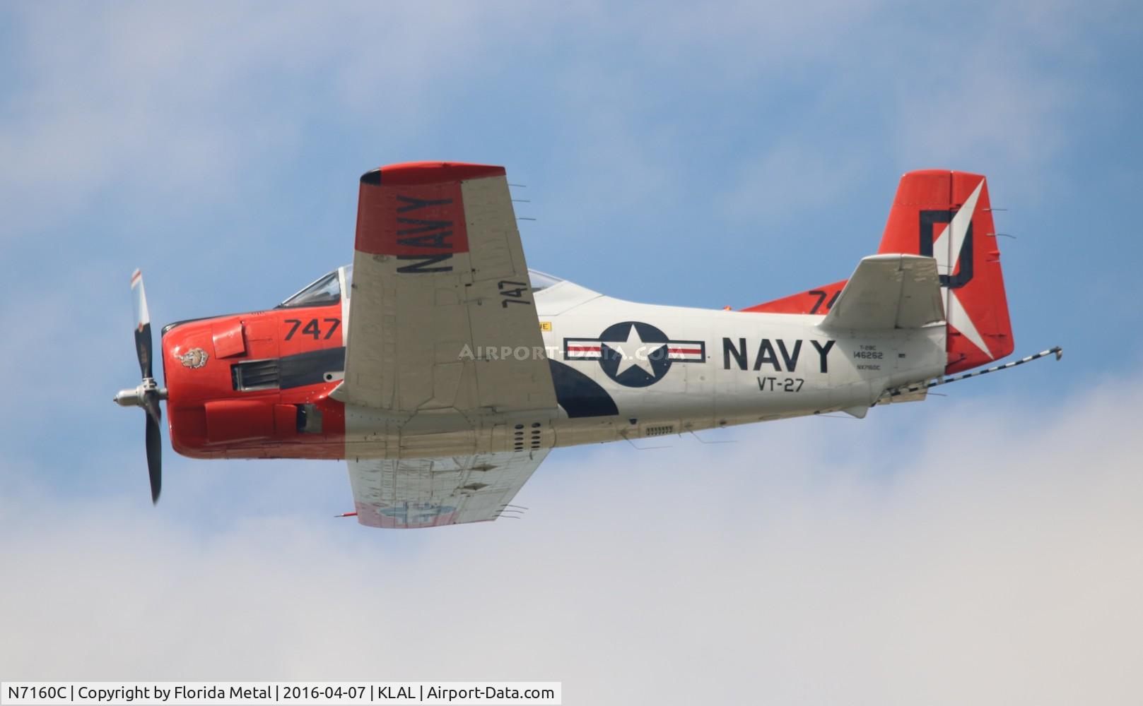 N7160C, 1992 North American T-28C Trojan Trojan C/N 252-25, T-28C