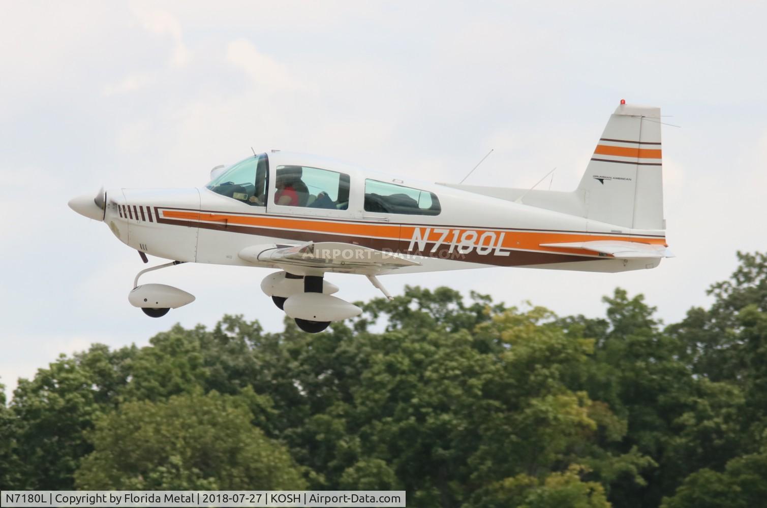 N7180L, 1974 Grumman American AA-5 Traveler C/N AA5-0680, Grumman AA-5