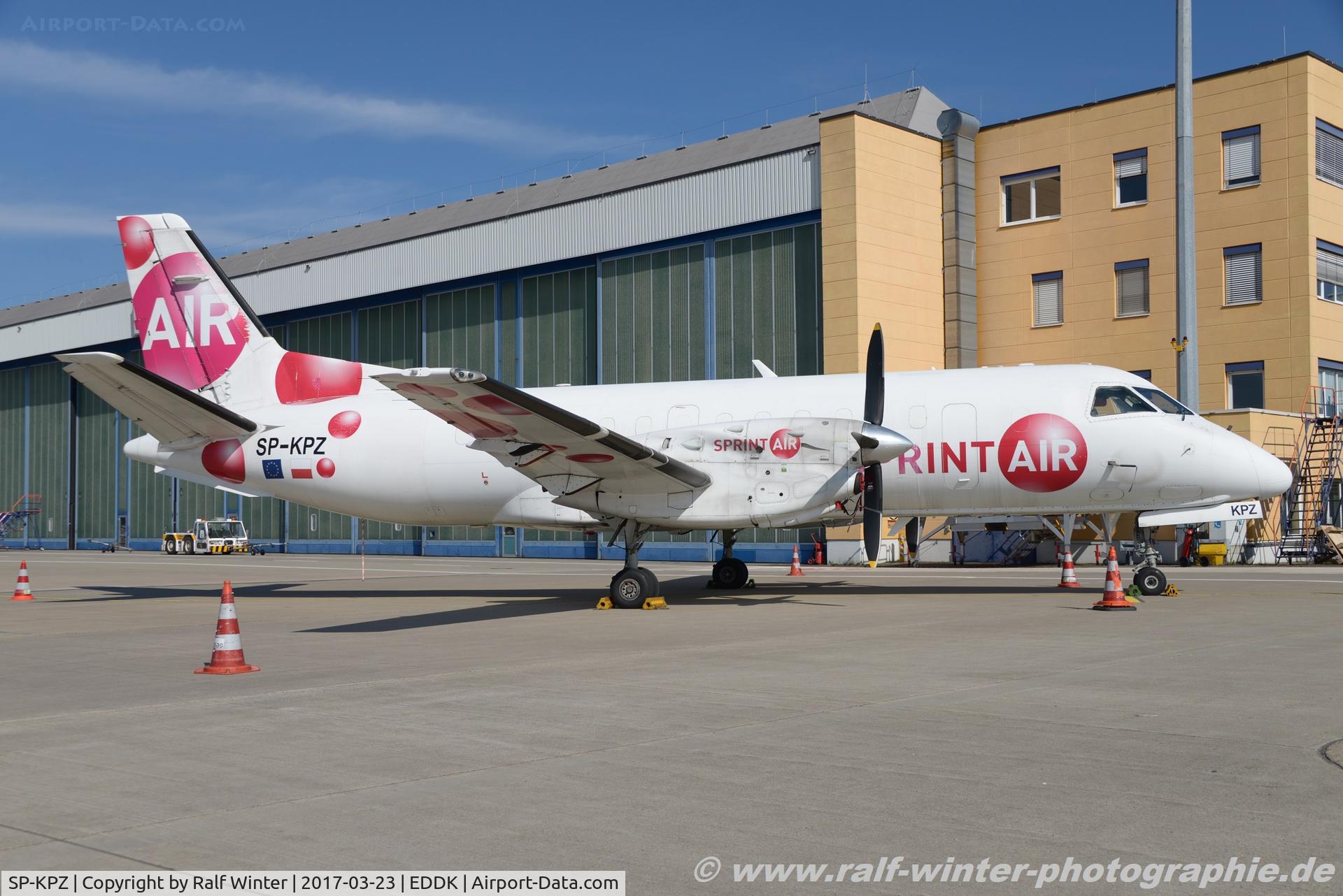 SP-KPZ, 1987 Saab 340A Cargo C/N 340A-087, Saab 340A - P8 SRN SprintAir - 340A-087 - SP-KPZ - 23.03.2017 - CGN