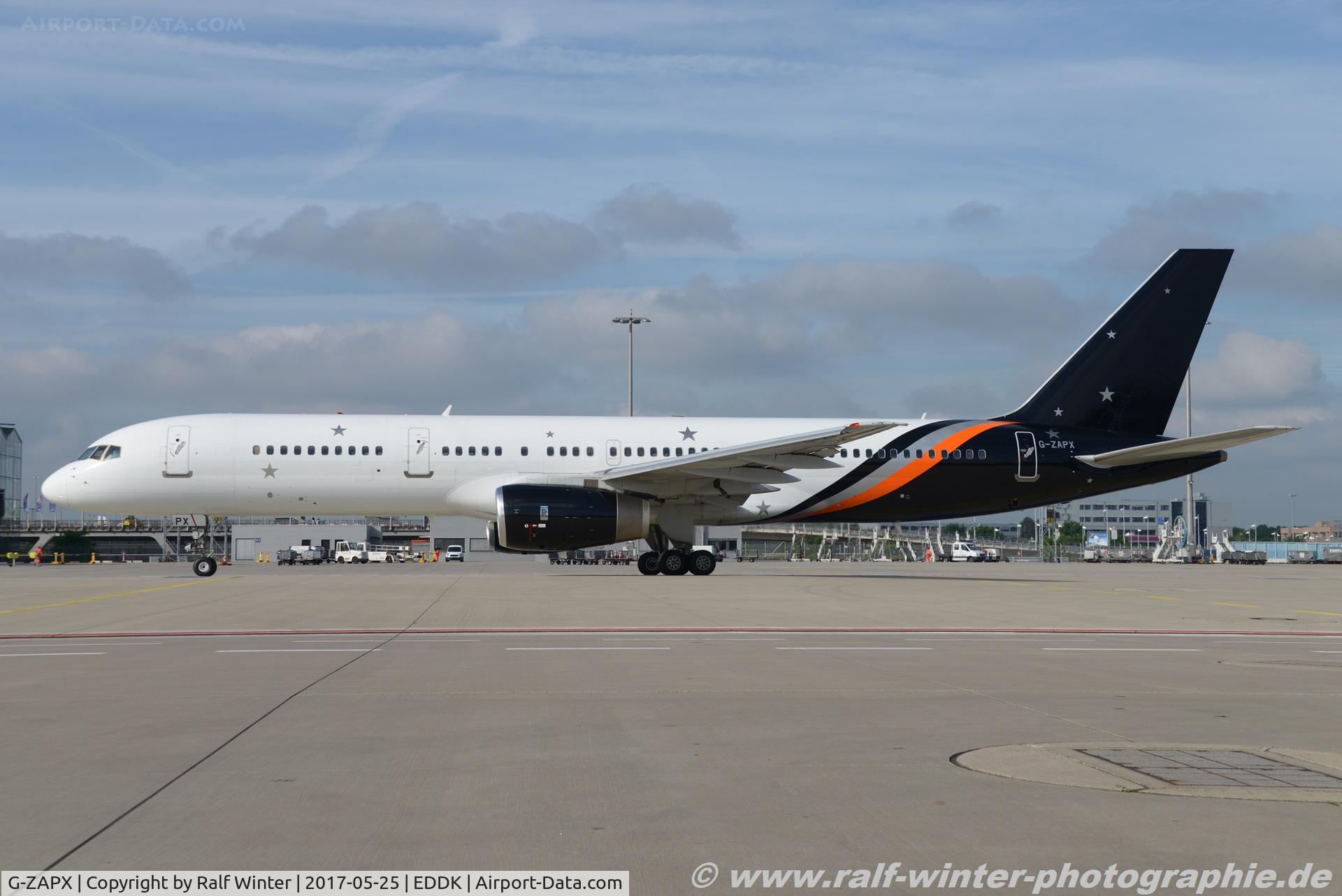 G-ZAPX, 2000 Boeing 757-256 C/N 29309, Boeing 757-256 - ZT AWC Titan Airways - 29309 - G-ZAPX - 25.05.2017 - CGN