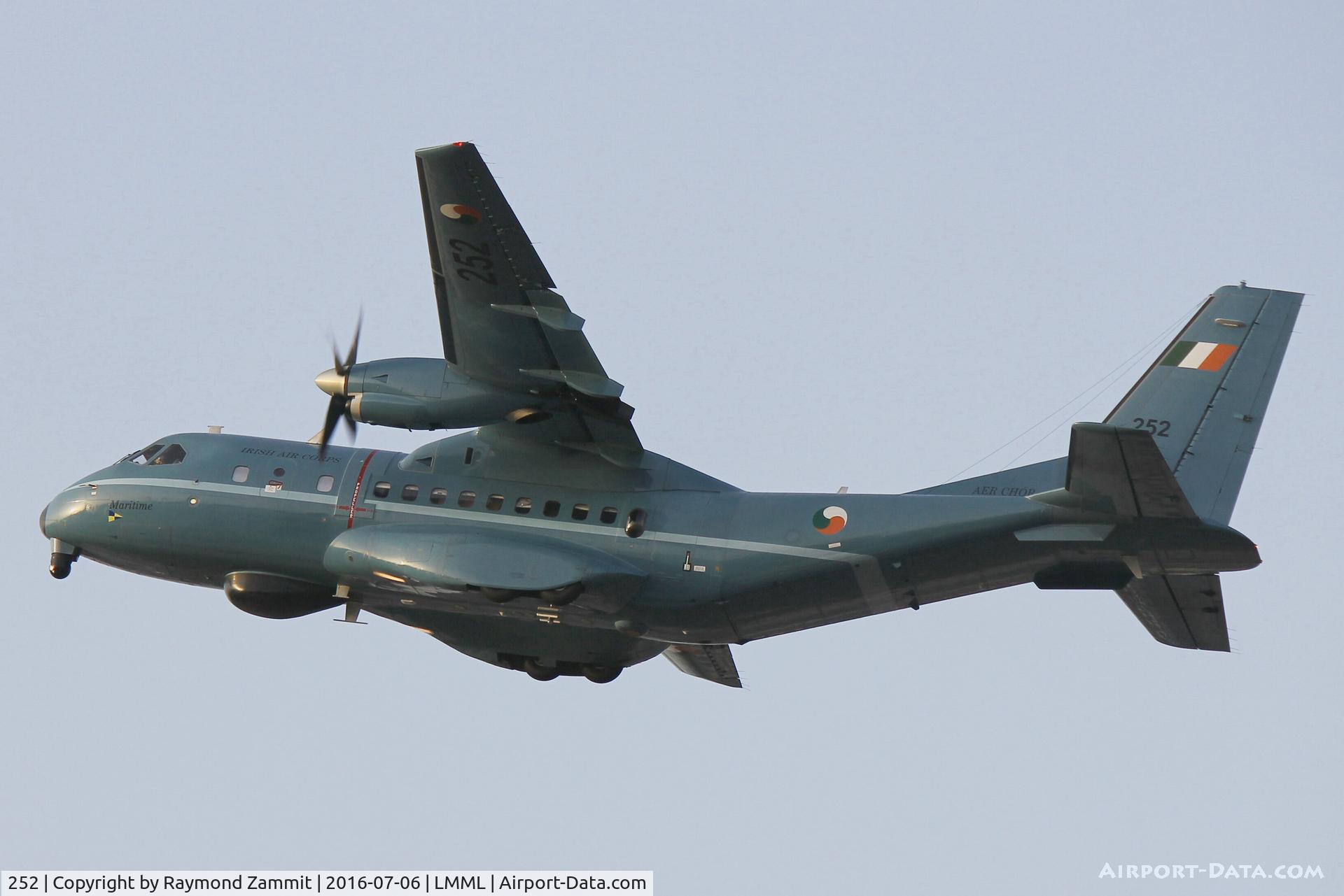 252, 1994 Airtech CN-235-100M C/N C085, Airtech CN-235 252 Irish Air Corps