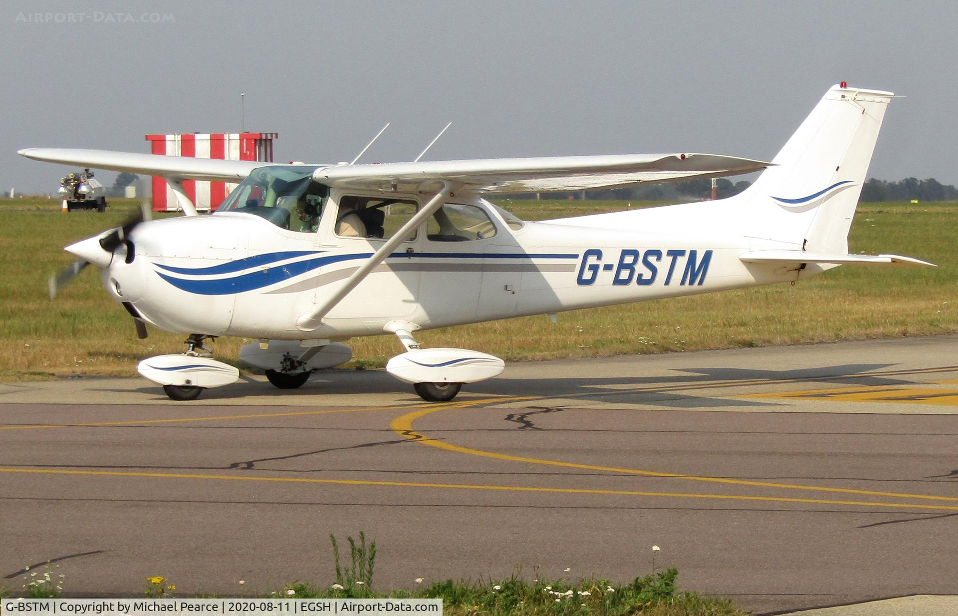 G-BSTM, 1972 Cessna 172L C/N 172-60143, Returning to Duxford (QFO) after a short visit to SaxonAir.