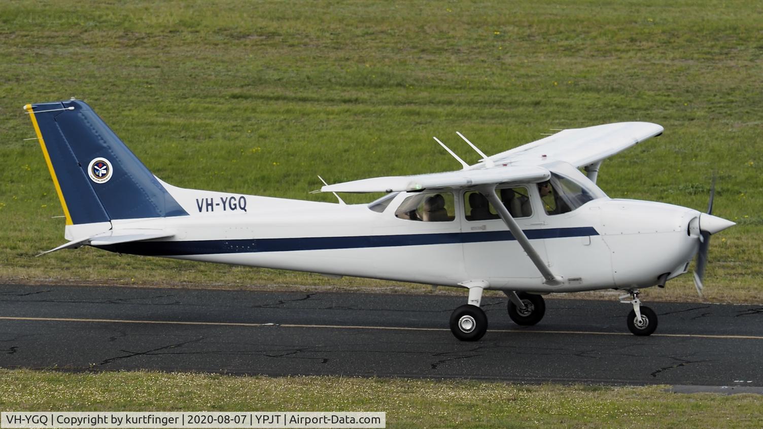 VH-YGQ, 2011 Cessna 172R C/N 17281580, Cessna 172R sn 17281580. Singapore Flying College VH-YGQ YPJT 7th August 2020.