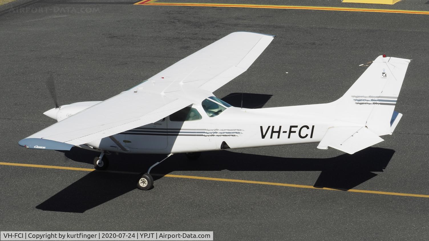 VH-FCI, 1981 Cessna 172RG Cutlass RG C/N 172RG0940, Cessna 172RG msn 172RG0940. Police Aero Club VH-FCI YPJT 24th July 2020.