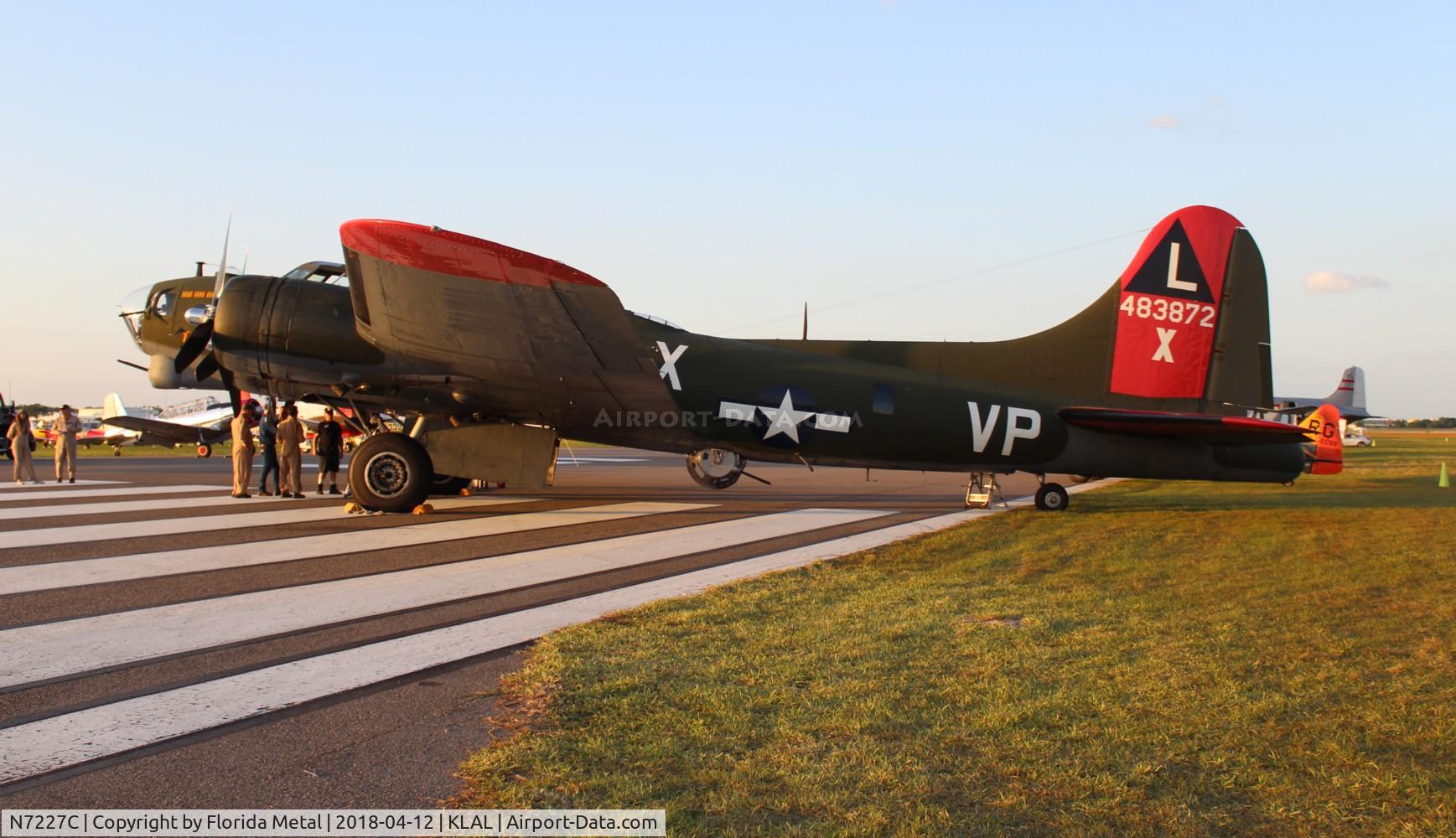 N7227C, 1944 Boeing B-17G Fortress C/N 32513, Texas Raiders
