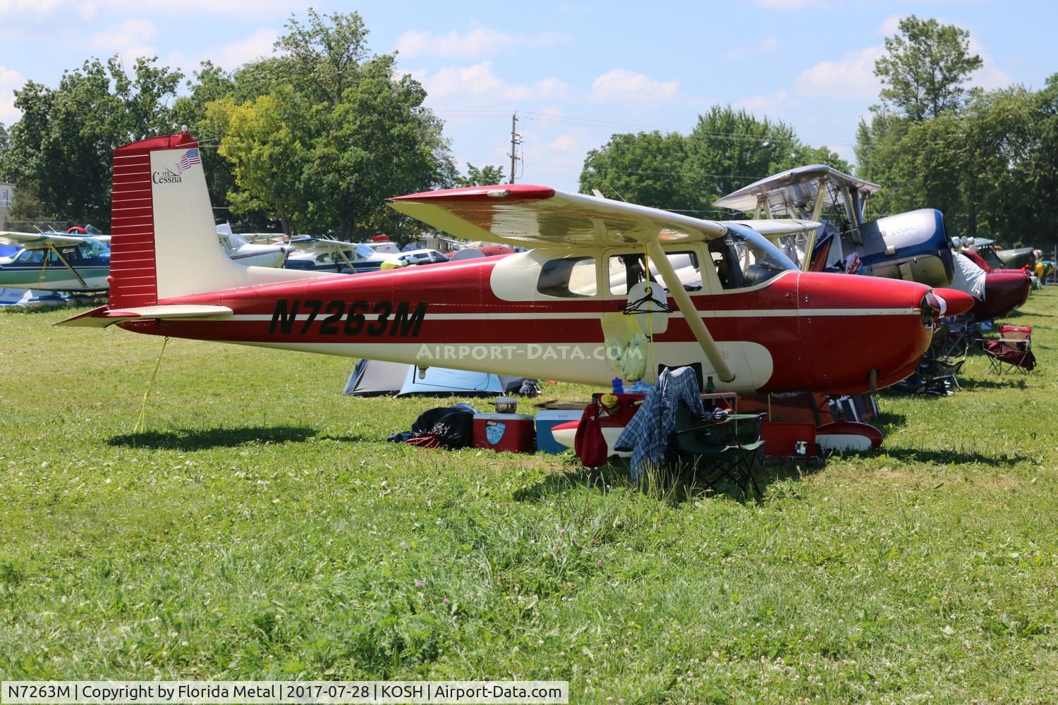 N7263M, 1958 Cessna 175 Skylark C/N 55563, Cessna 175