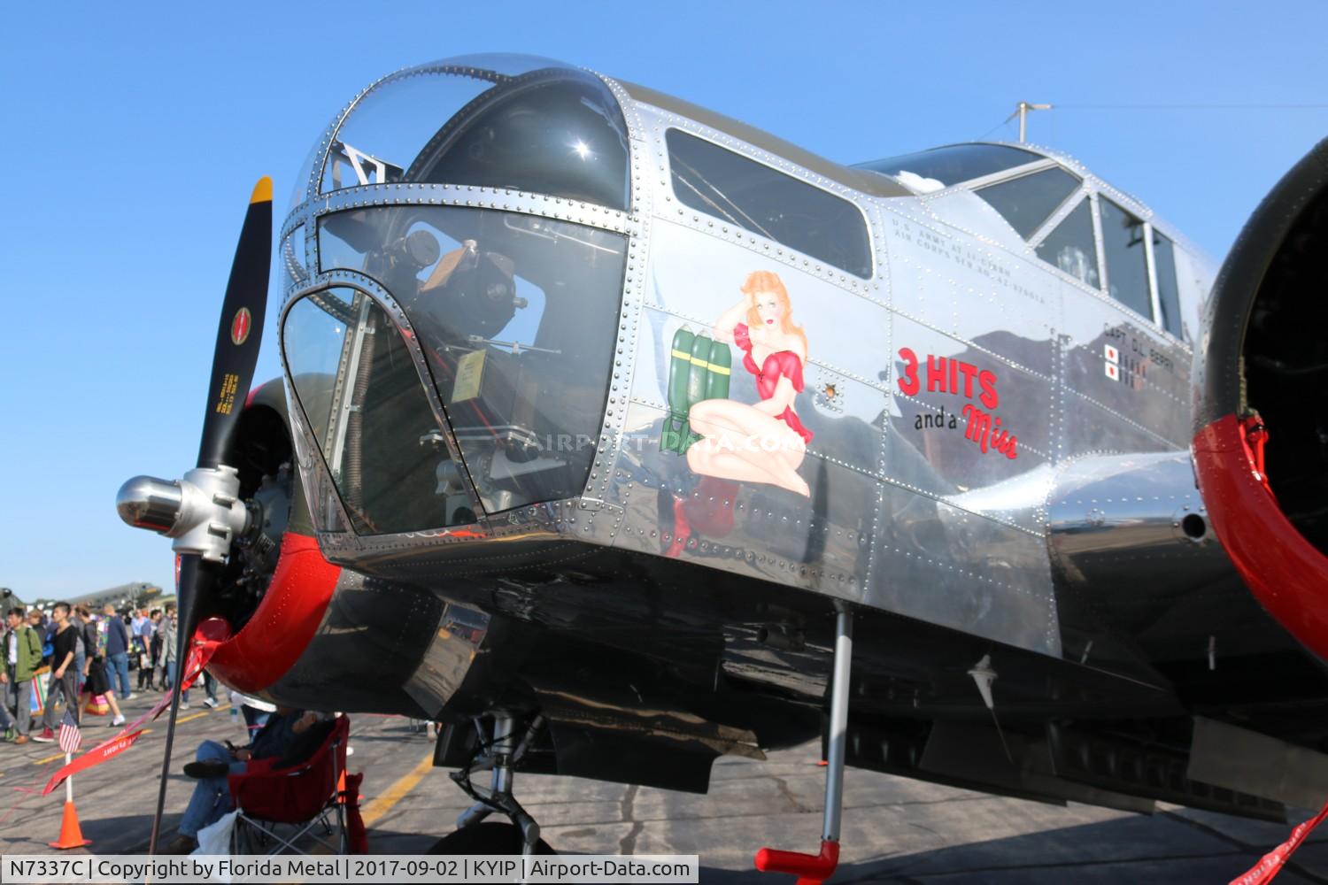 N7337C, 1943 Beech AT-11 Kansan C/N 4597, AT-11
