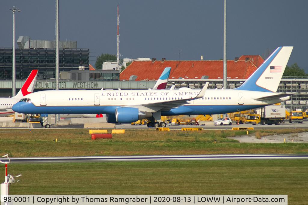 98-0001, 1998 Boeing VC-32A (757-200) C/N 29025, USA - Air Force Boeing 757-200