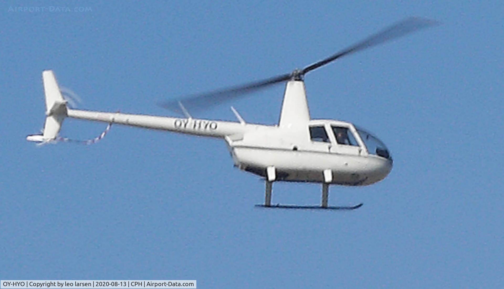 OY-HYO, 2006 Robinson R-44 Raven II C/N 11146, Copenhagen 13.8.2020