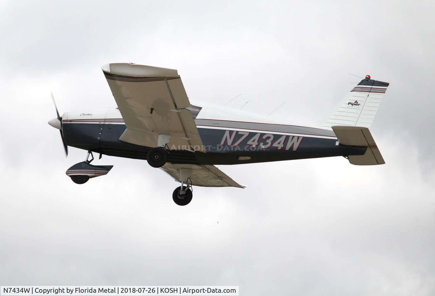 N7434W, 1963 Piper PA-28-180 C/N 28-1322, PA-28-180