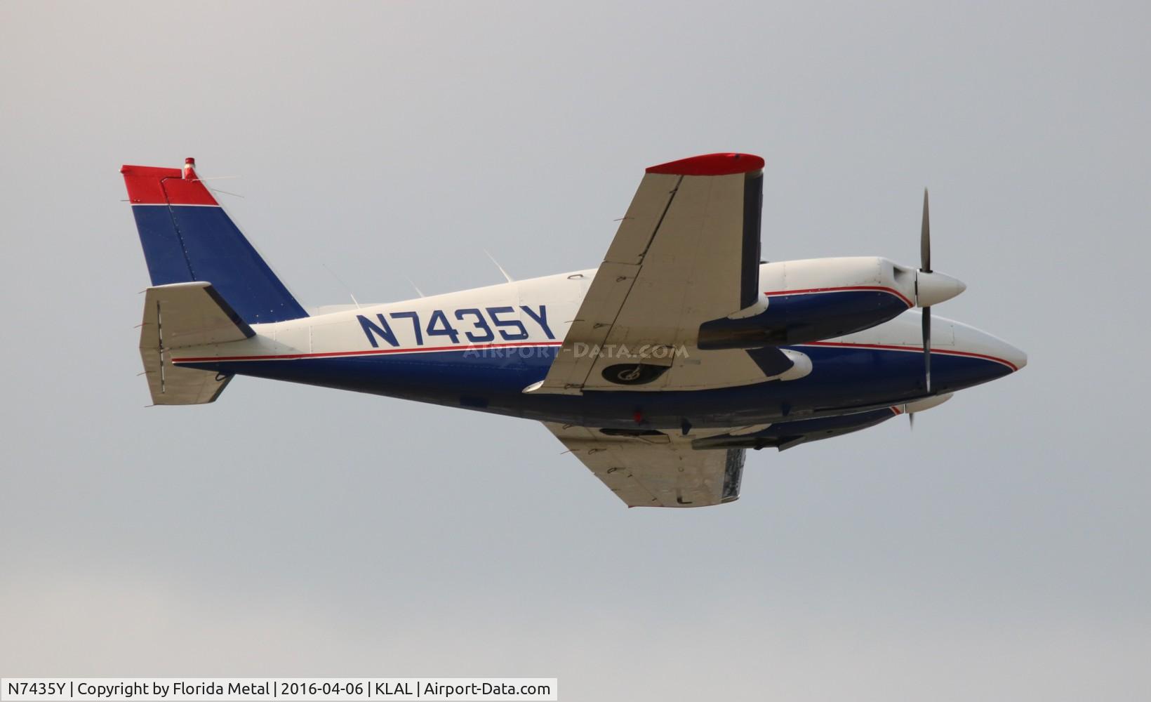 N7435Y, 1964 Piper PA-30-160 Twin Comanche Twin Comanche C/N 30-498, PA-30