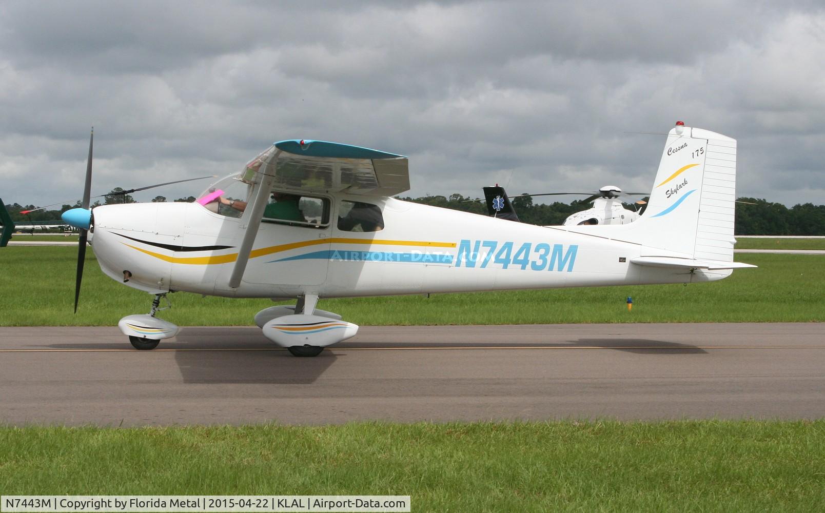 N7443M, 1959 Cessna 175 Skylark C/N 55743, Cessna 175